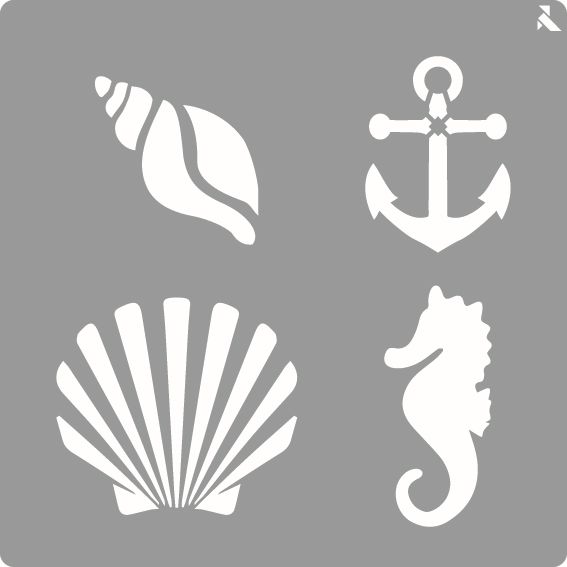 STENCIL ST-03 SEA