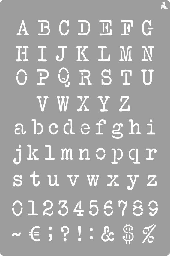 STENCIL ST-11 TYPEWRITER