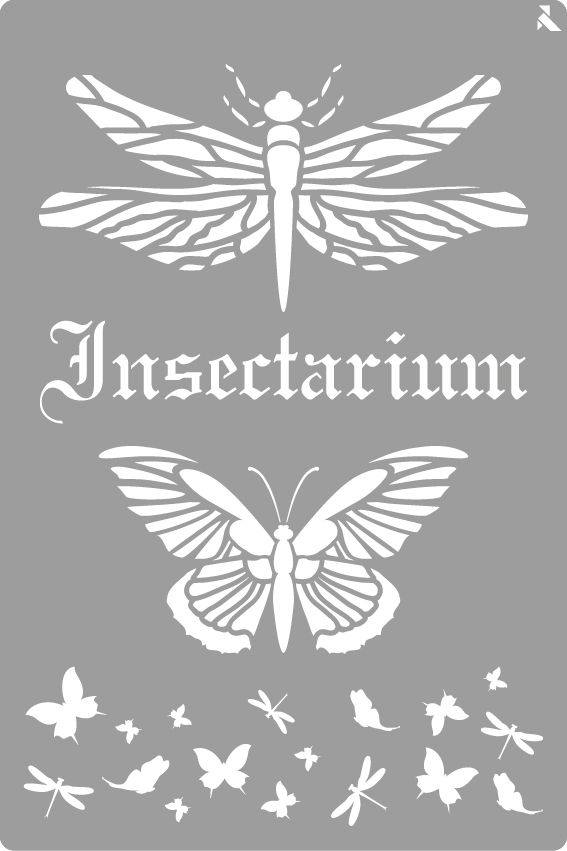 STENCIL ST-13 INSECTARIUM