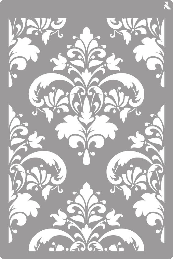 STENCIL ST-18 DAMASCO