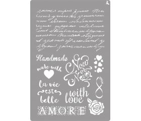 STENCIL ST-26 AMORE