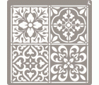 STENCIL ST-28 MOSAIQUE