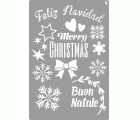 STENCIL ST-29 BUON NATALE