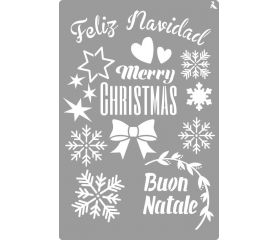 STENCIL ST-29 BUON NATALE