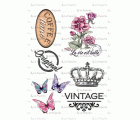 HOJA TRANSFERS VINTAGE