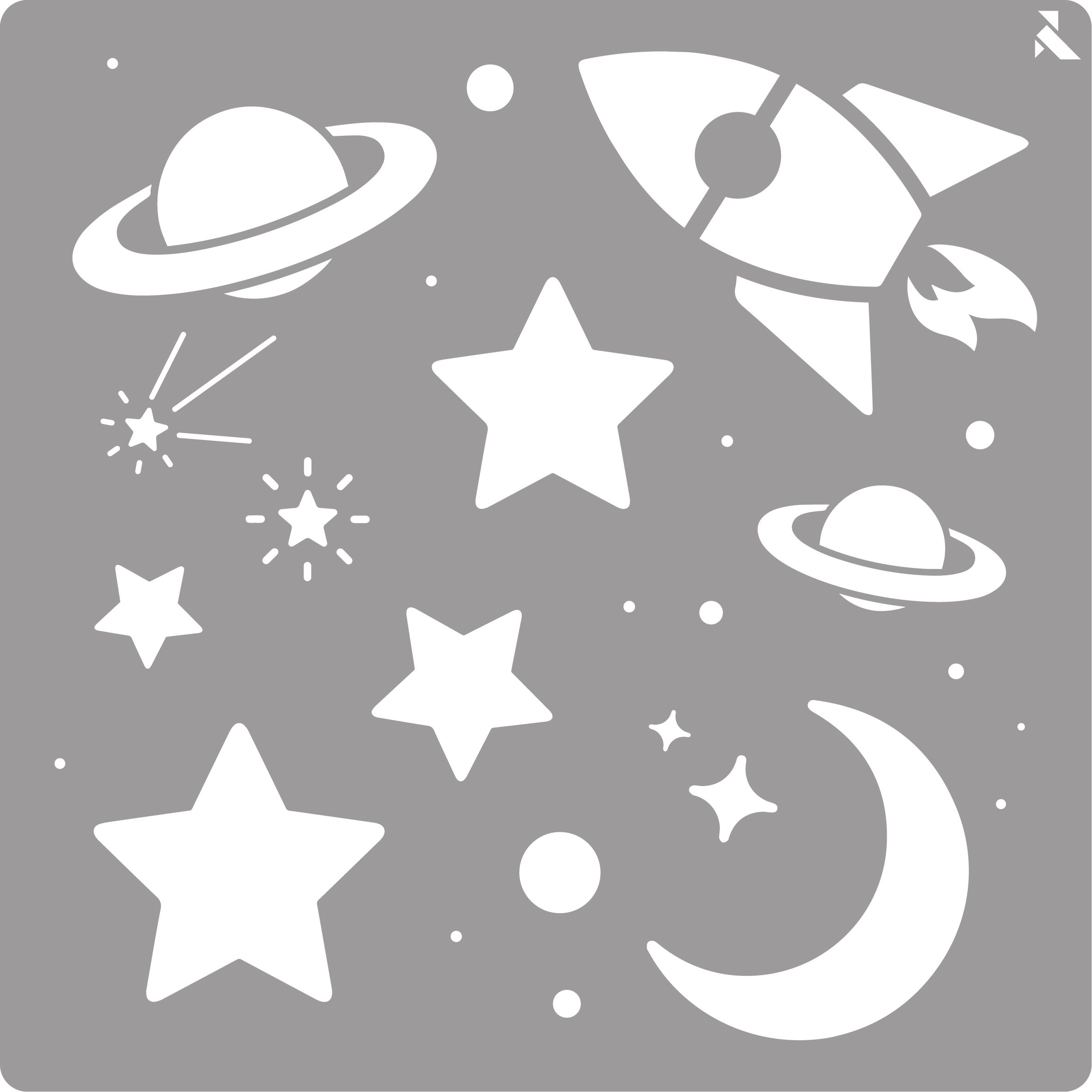 STENCIL PAREDES 02 ESPACIO 40X40