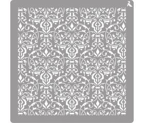 STENCIL LA PAJARITA 03 HOME DECOR ADAMASCADO 40X40