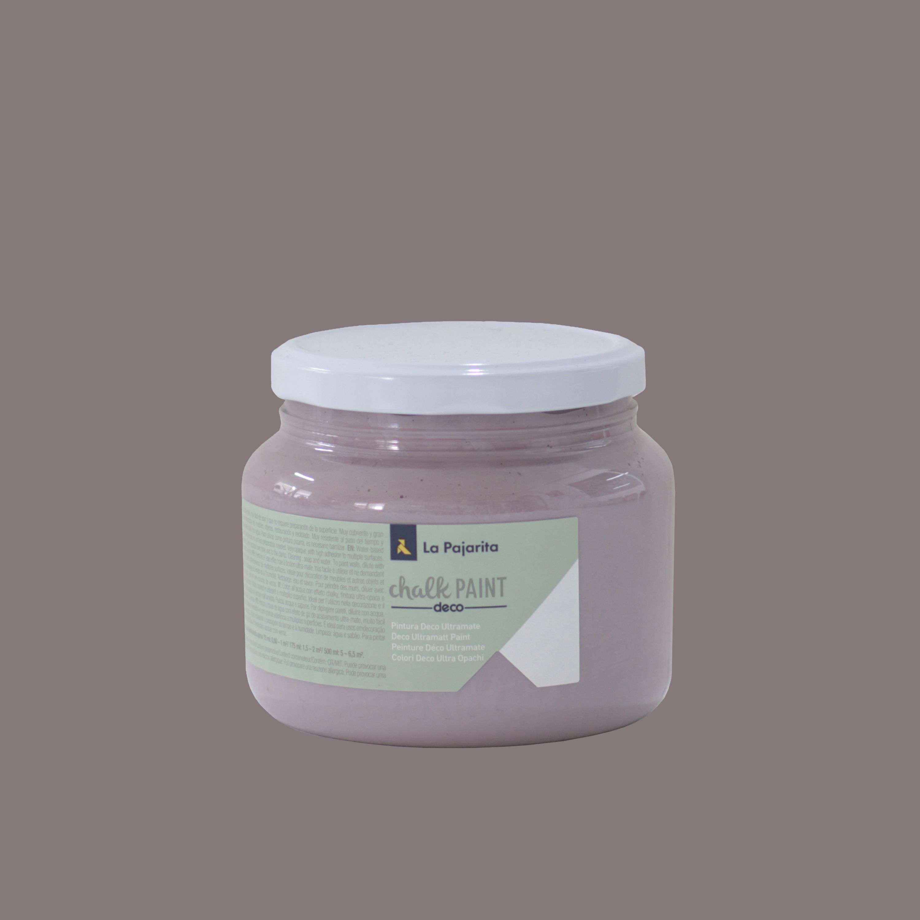 CHALK PAINT CP-12 MALVA FUMÉE - 0,5 L