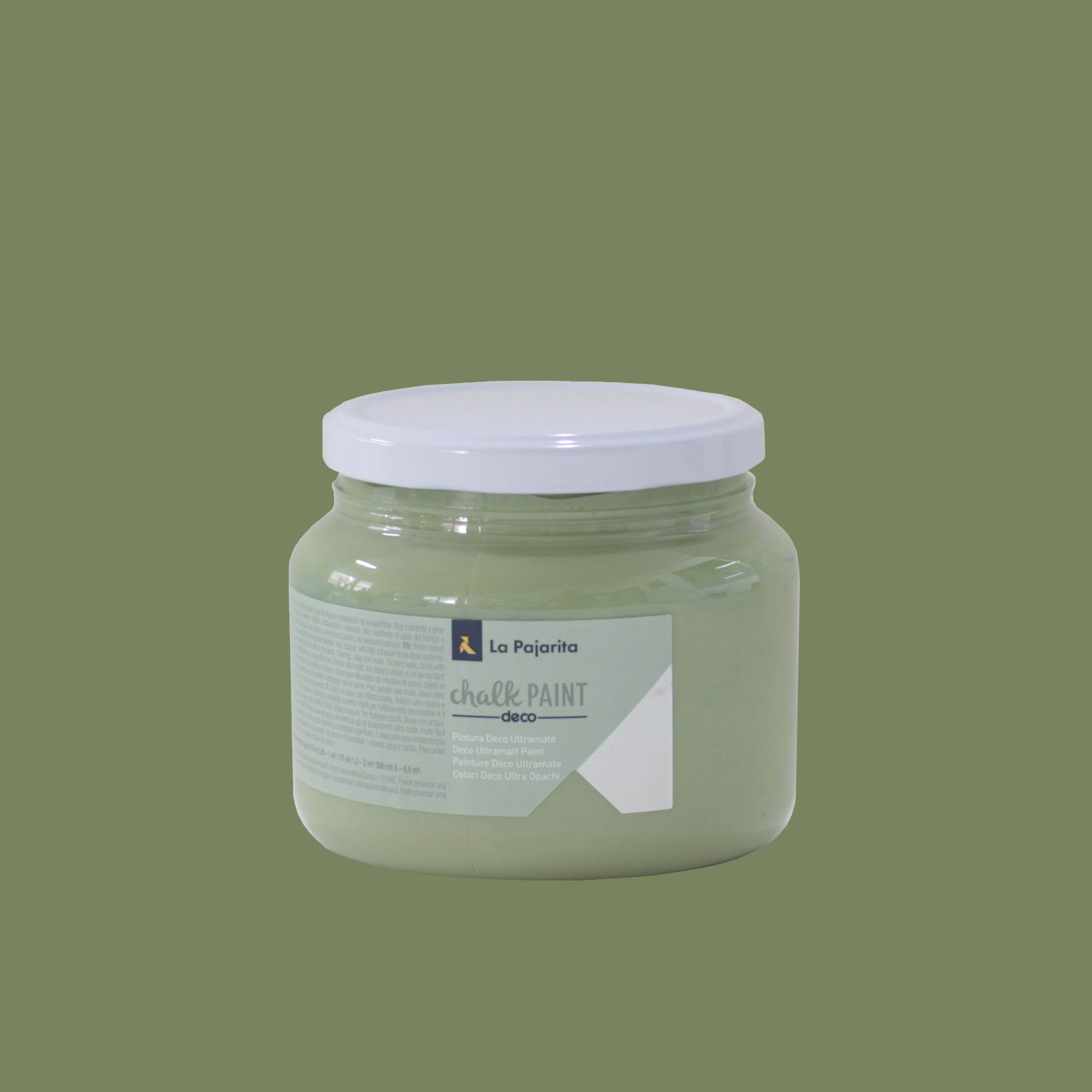 CHALK PAINT CP-19 VERDE BAMBÚ - 0,5 L