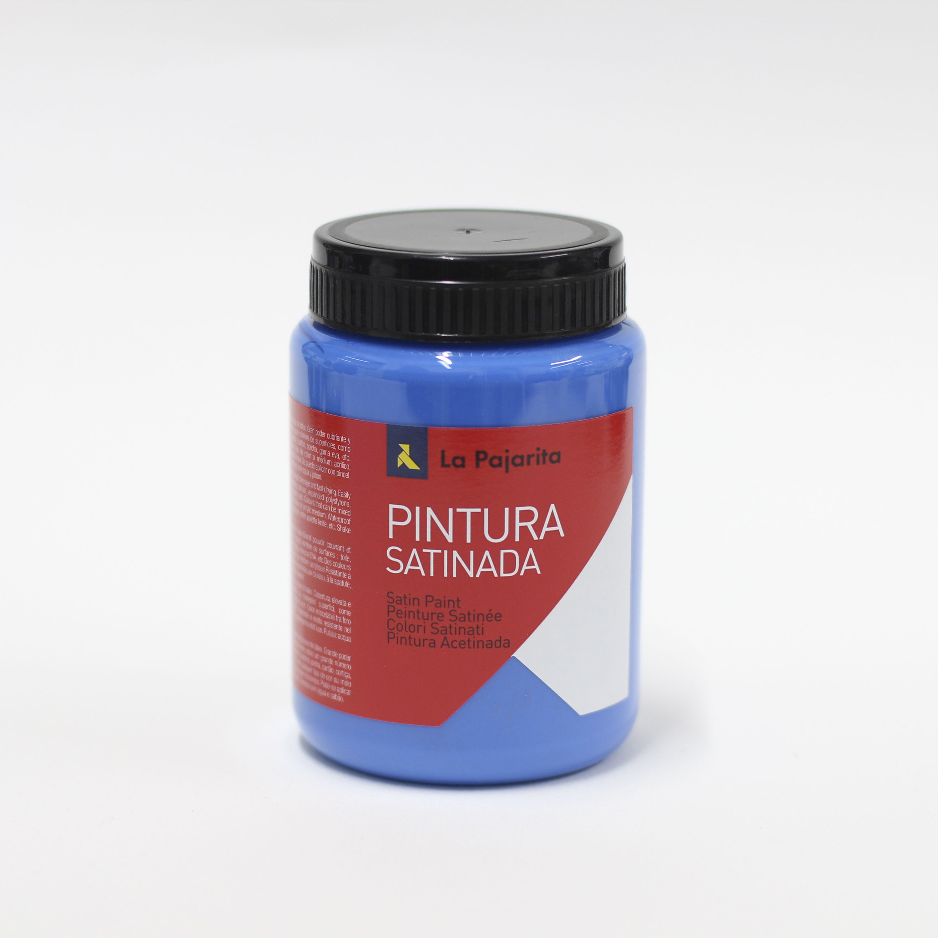 PINTURA SATINADA L-12 AZUL INTENSO - 0,375 L