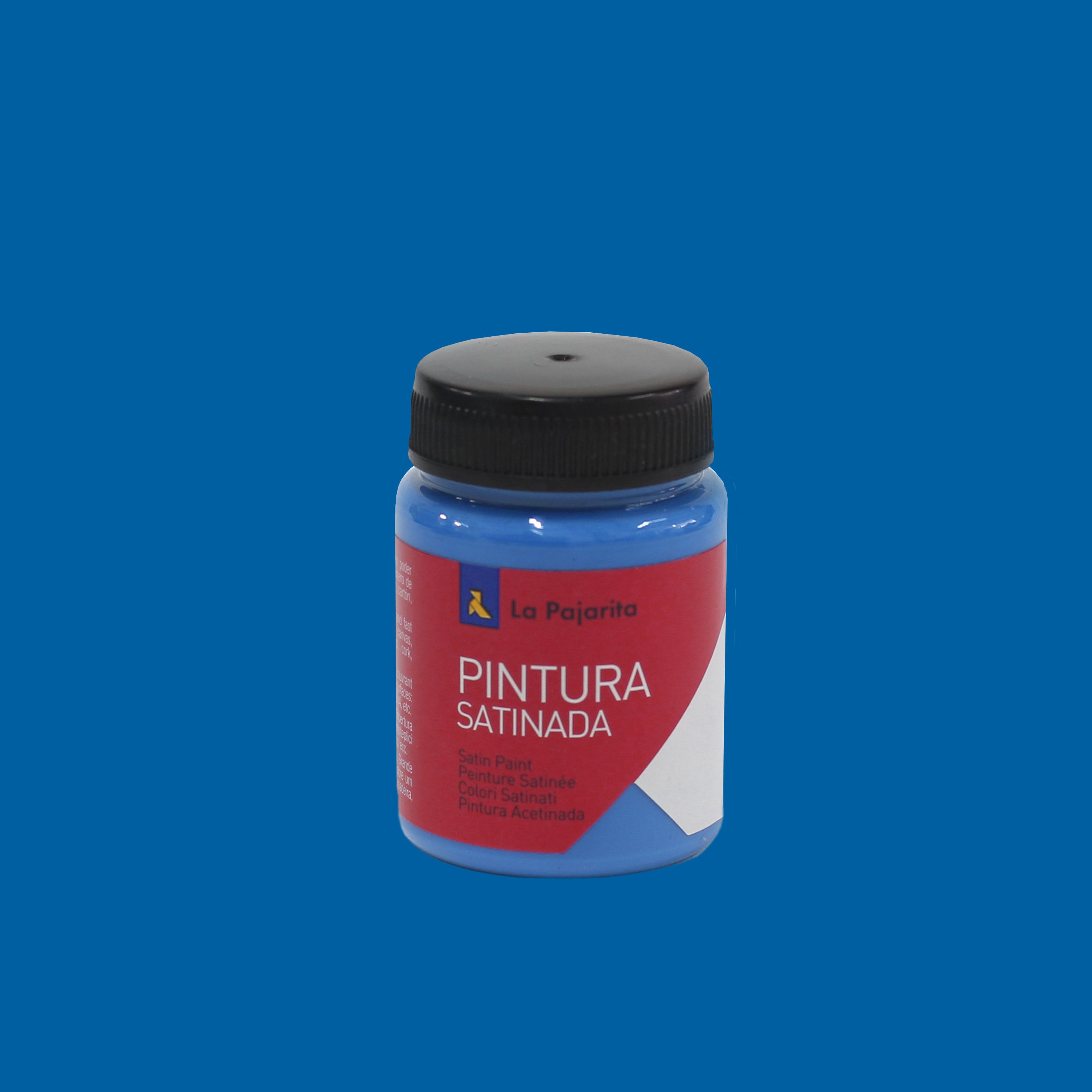 PINTURA SATINADA L-12 AZUL INTENSO - 0,075 L