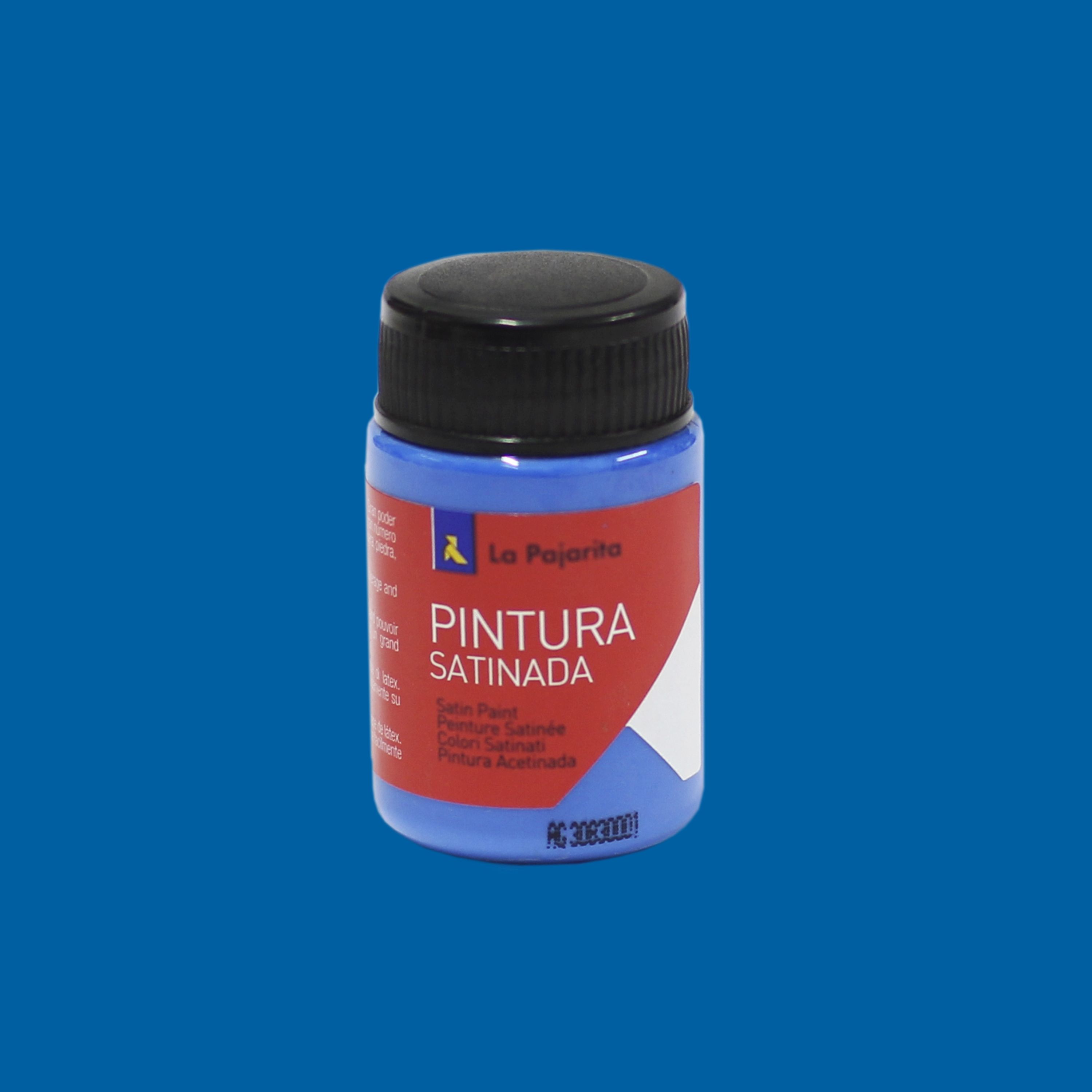 PINTURA SATINADA L-12 AZUL INTENSO - 0,035 L