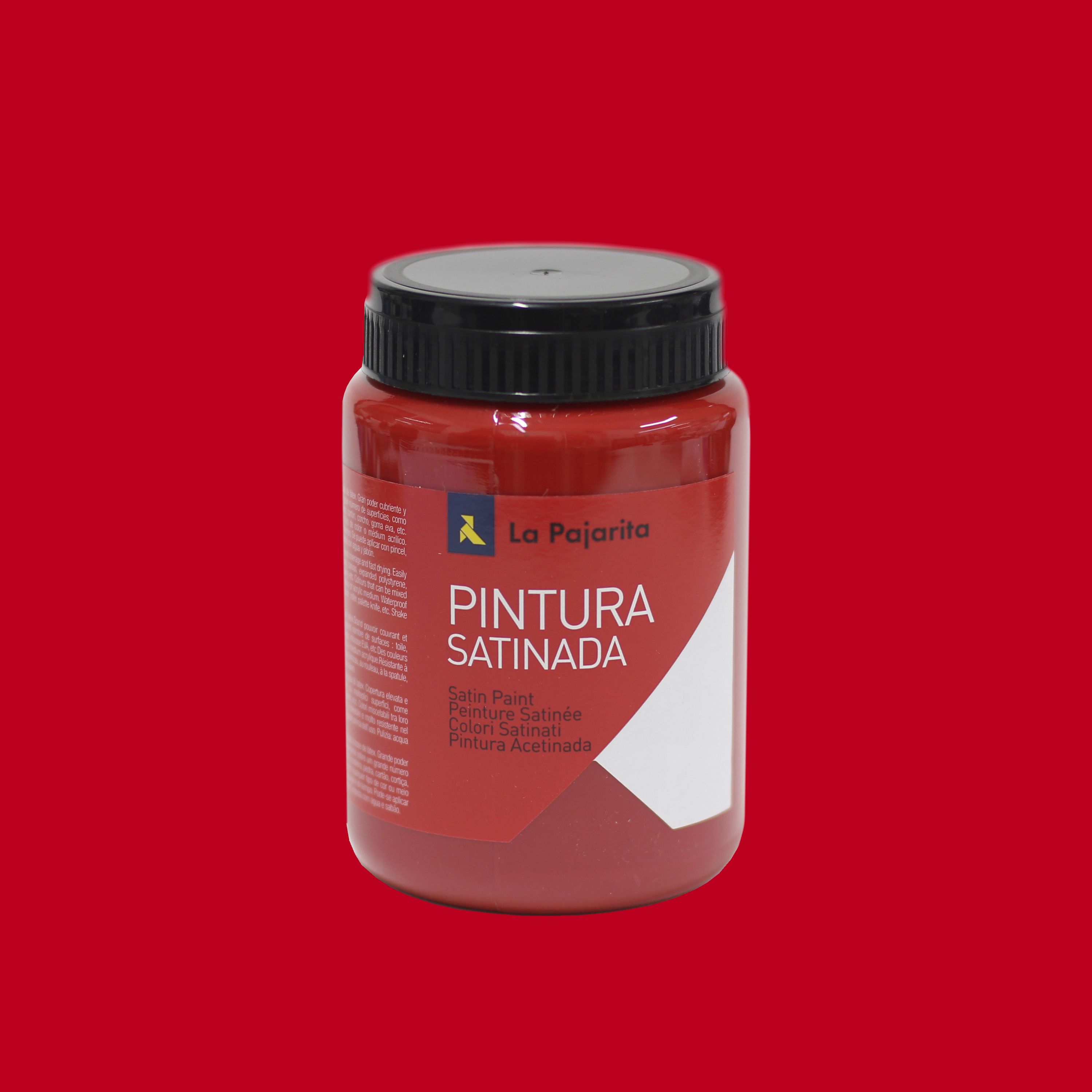PINTURA SATINADA L-07 BERMELLON - 0,375 L