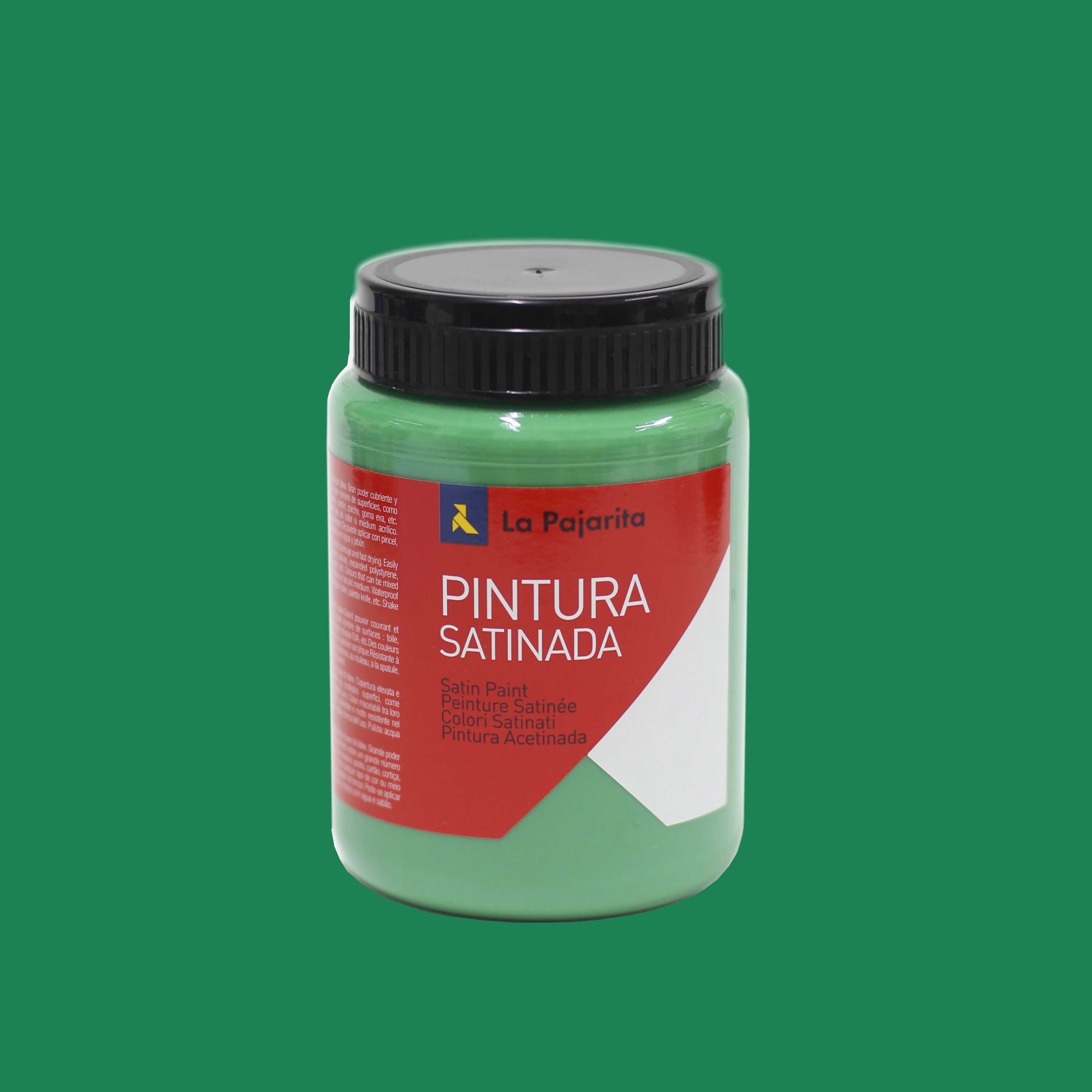 PINTURA SATINADA L-17 VERDE VIVO - 0,375 L