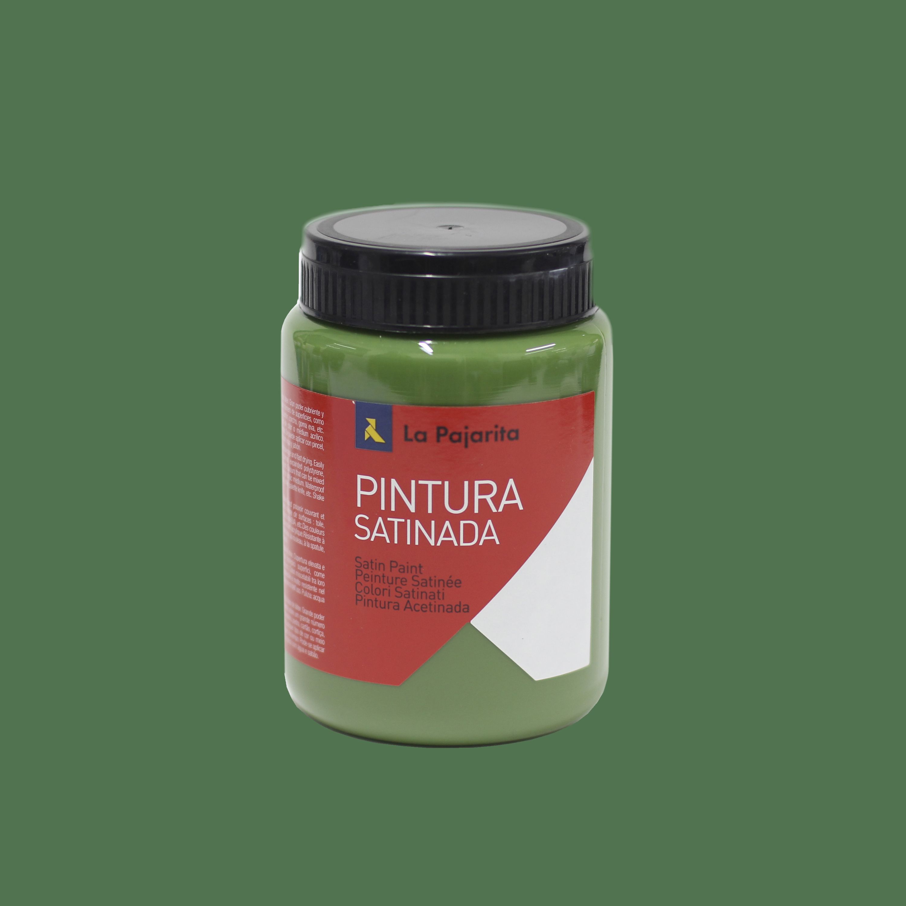 PINTURA SATINADA L-16 VERDE MONTE - 0,375 L