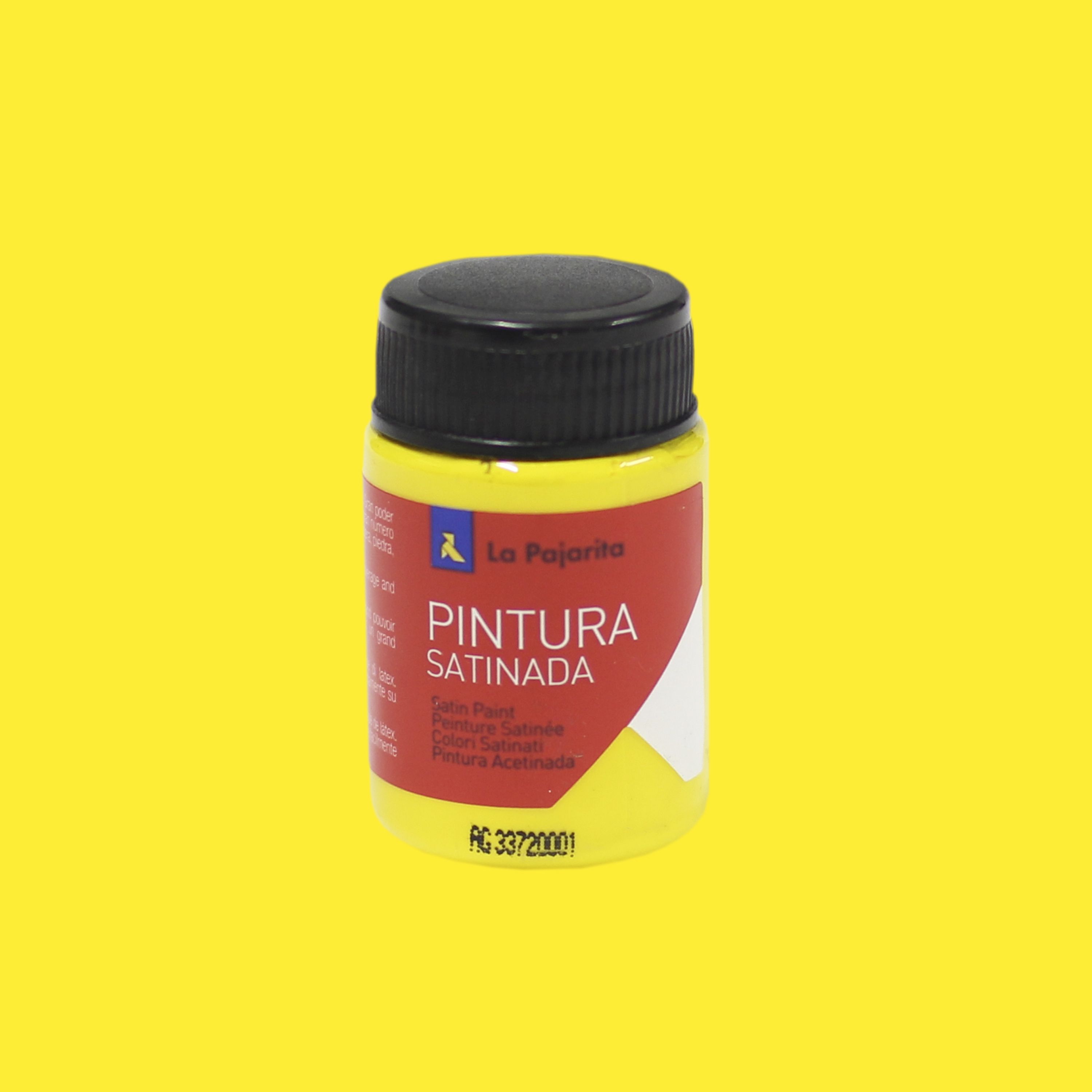 PINTURA SATINADA L-01 AMARILLO LIMON - 0,035 L
