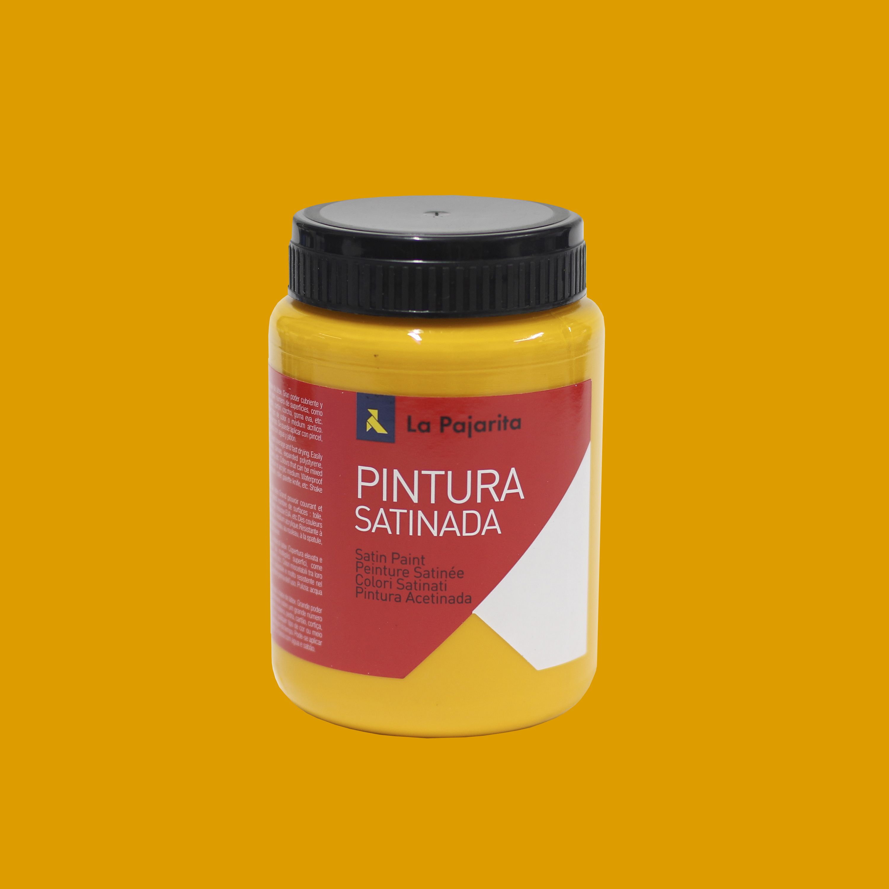 PINTURA SATINADA L-03 OXIDO AMARILLO - 0,375 L