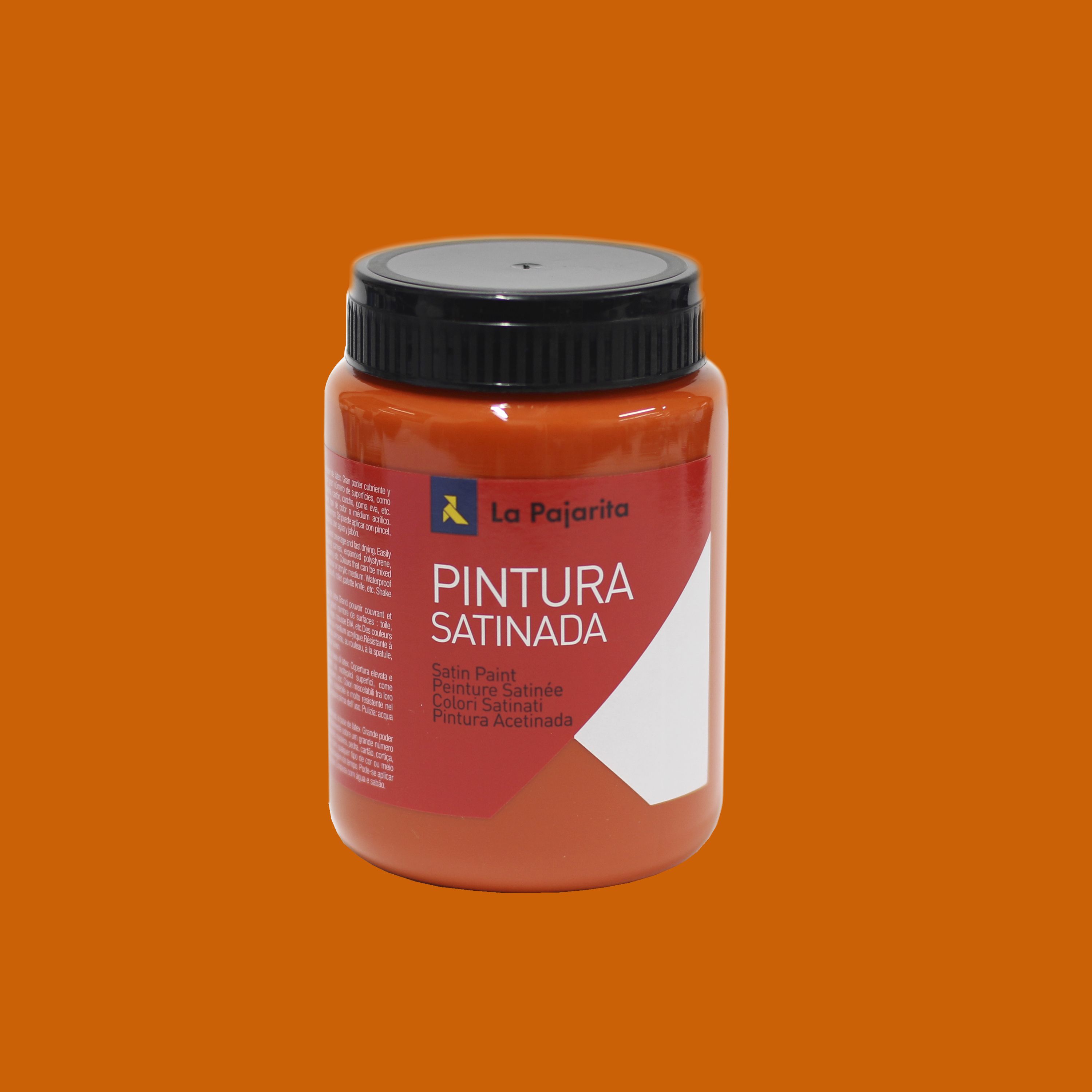 PINTURA SATINADA L-06 NARANJA - 0,375 L