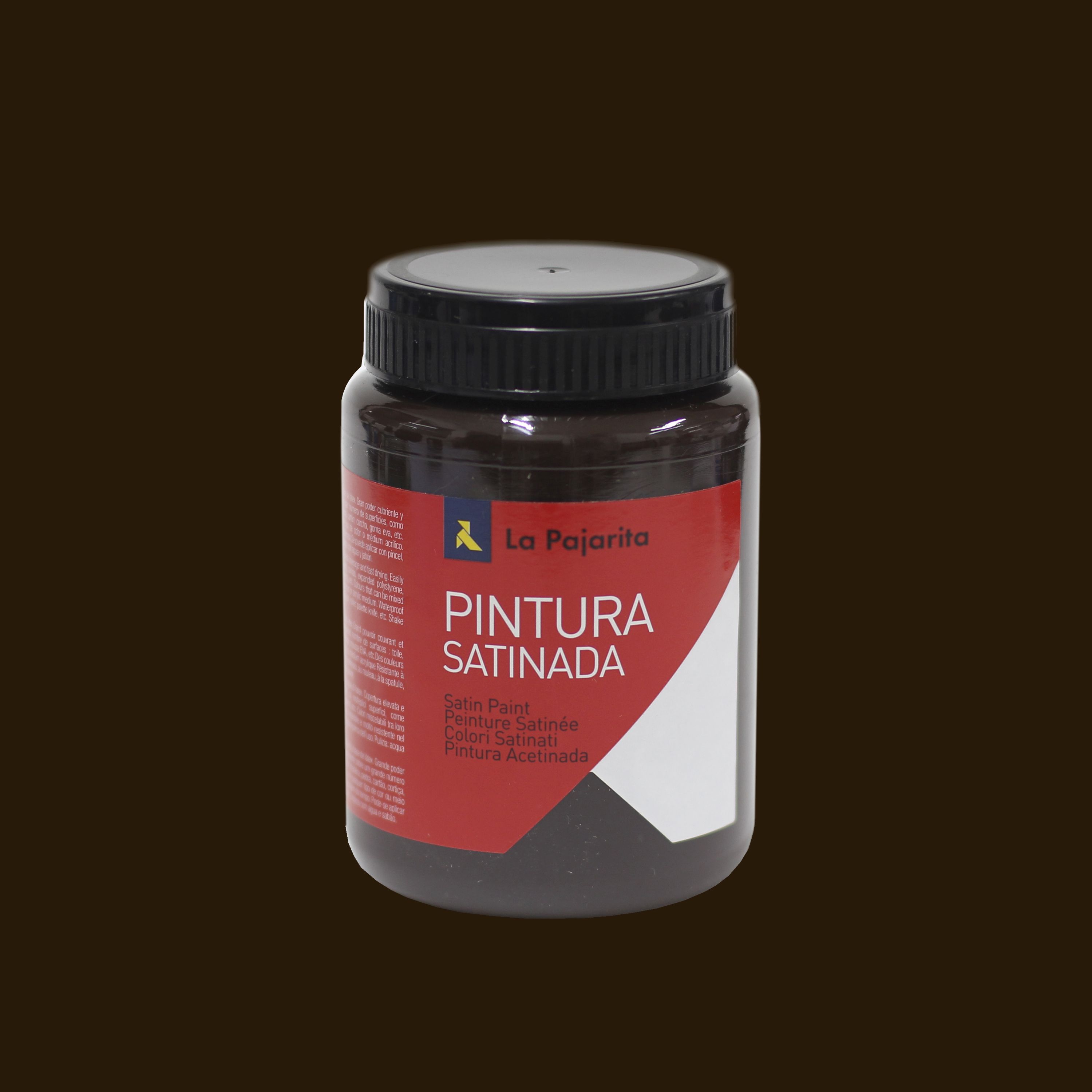 PINTURA SATINADA L-10 MARRON - 0,375 L