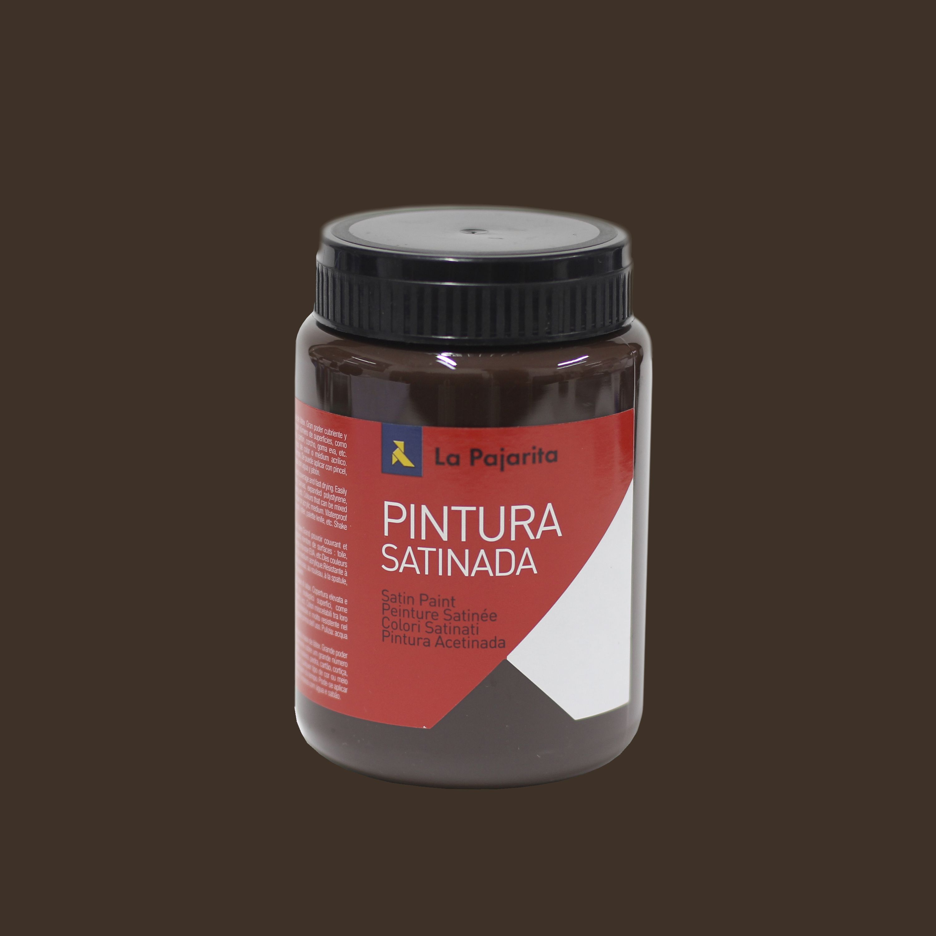 PINTURA SATINADA L-15 SOMBRA TOSTADA - 0,375 L