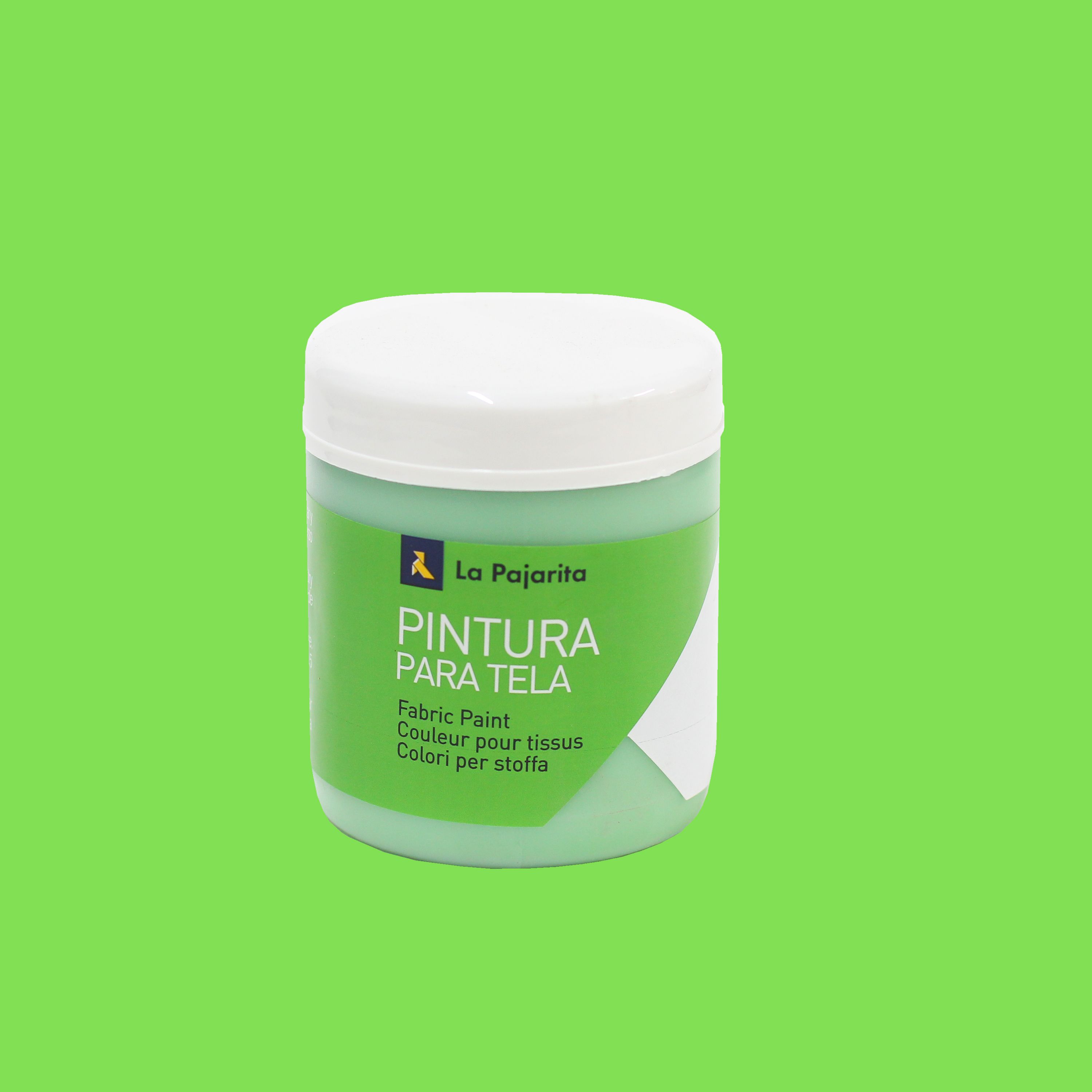 PINTURA TELA TRANSPARENTE T-10 VERDE PRIMAVERA - 0,25 L