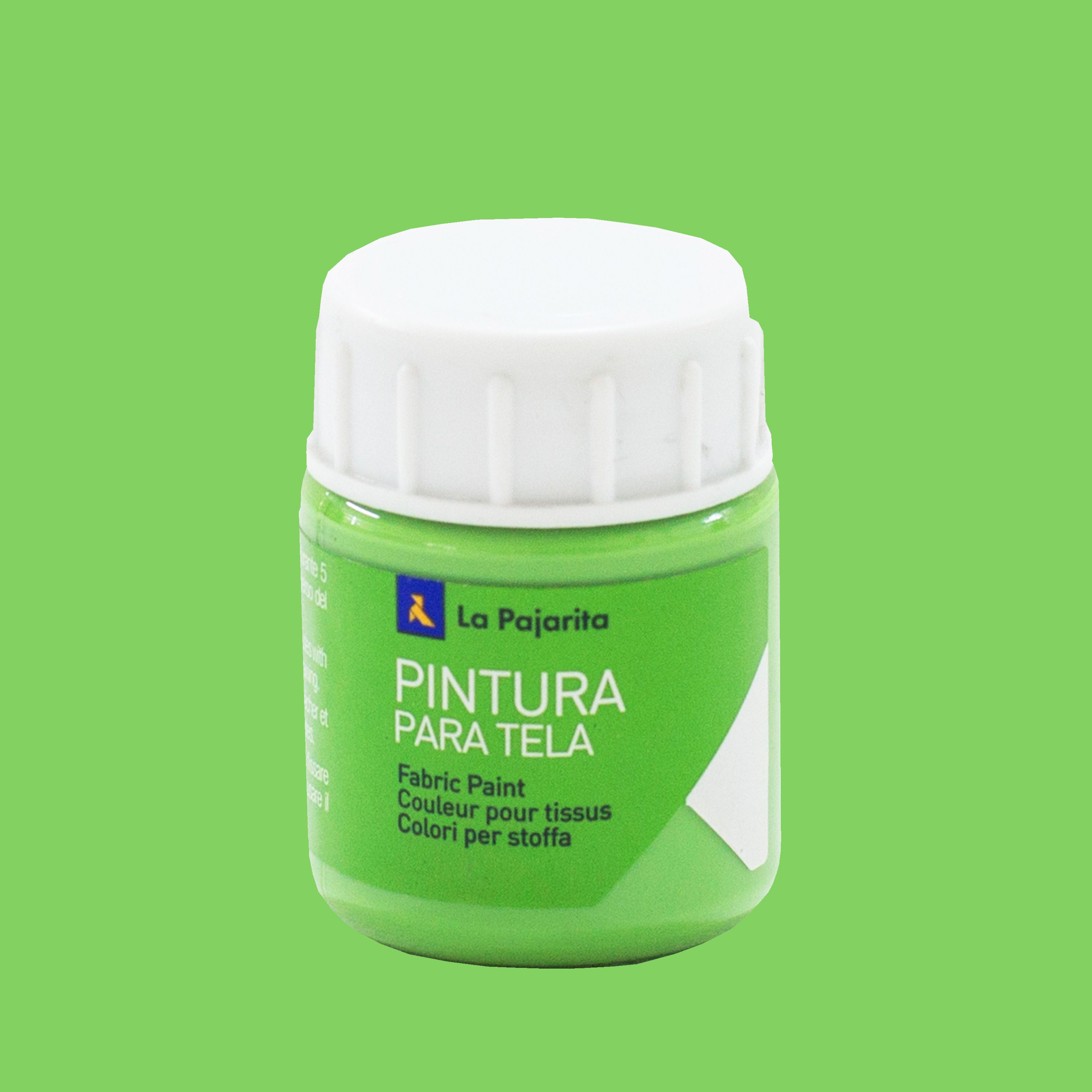 PINTURA TELA TRANSPARENTE T-10 VERDE PRIMAVERA - 0,025 L