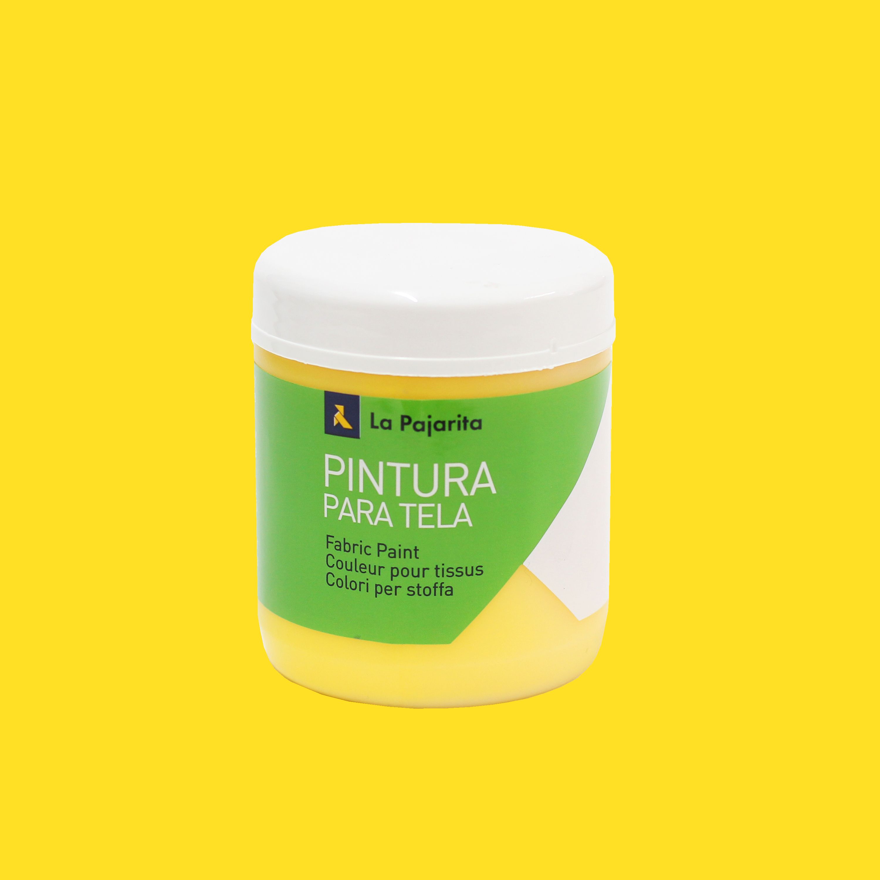 PINTURA TELA TRANSPARENTE T-12 AMARILLO REAL - 0,25 L