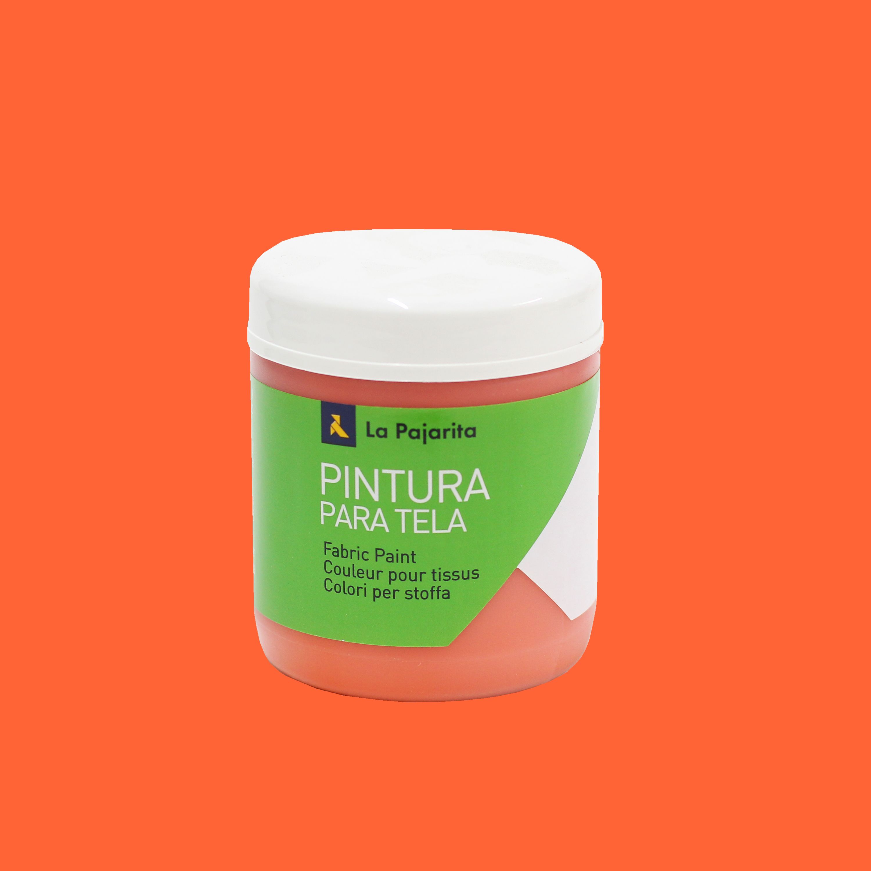 PINTURA TELA TRANSPARENTE T-14 ANARANJADO - 0,25 L