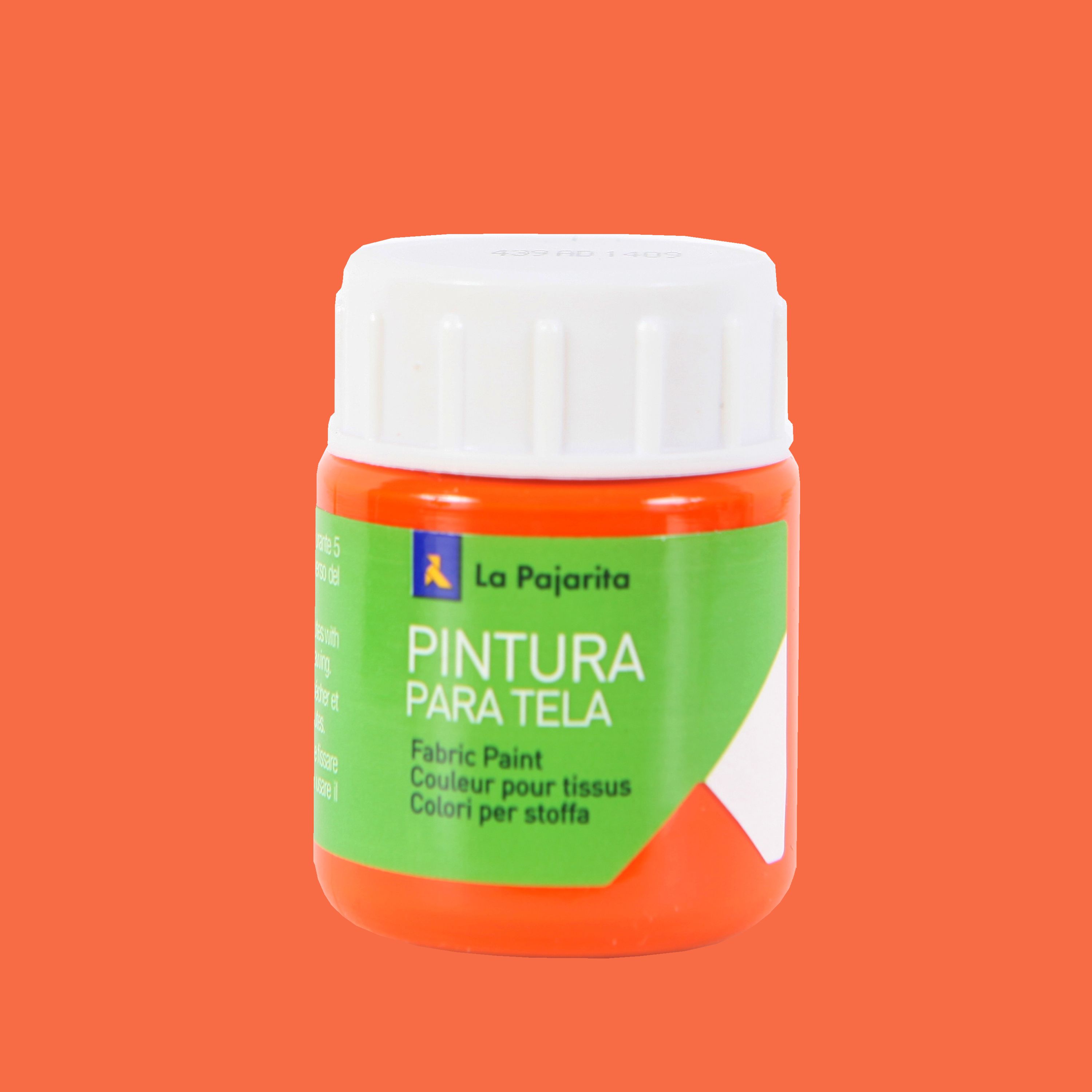 PINTURA TELA TRANSPARENTE T-14 ANARANJADO - 0,025 L