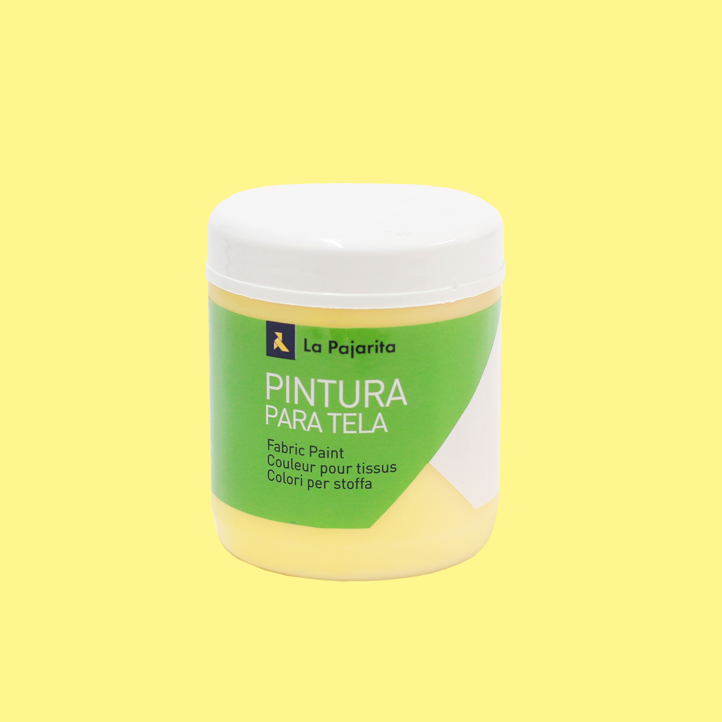 PINTURA TELA TRANSPARENTE T-05 AMARILLO CLARO - 0,25 L