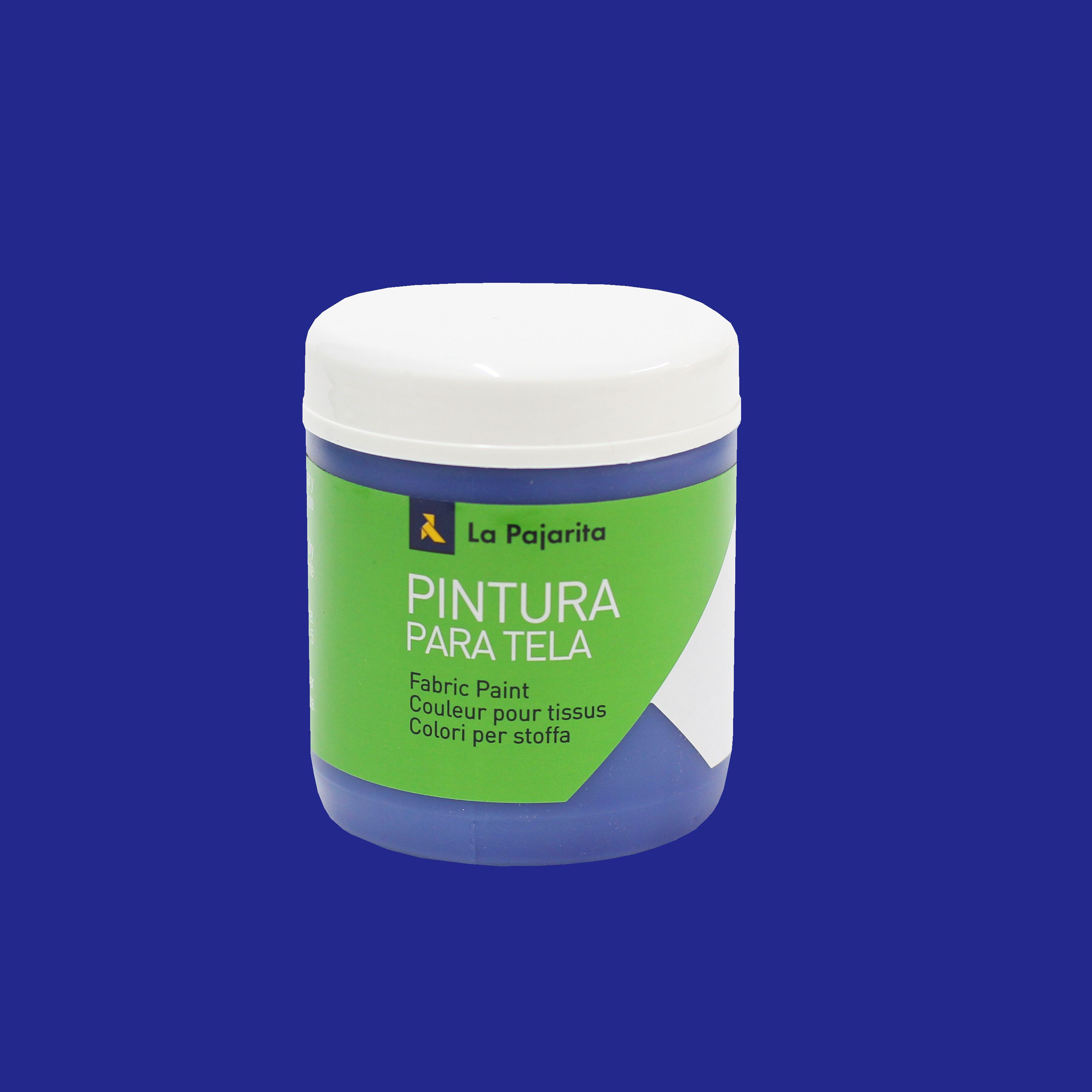 PINTURA TELA TRANSPARENTE T-04 AZUL VICTORIA - 0,25 L