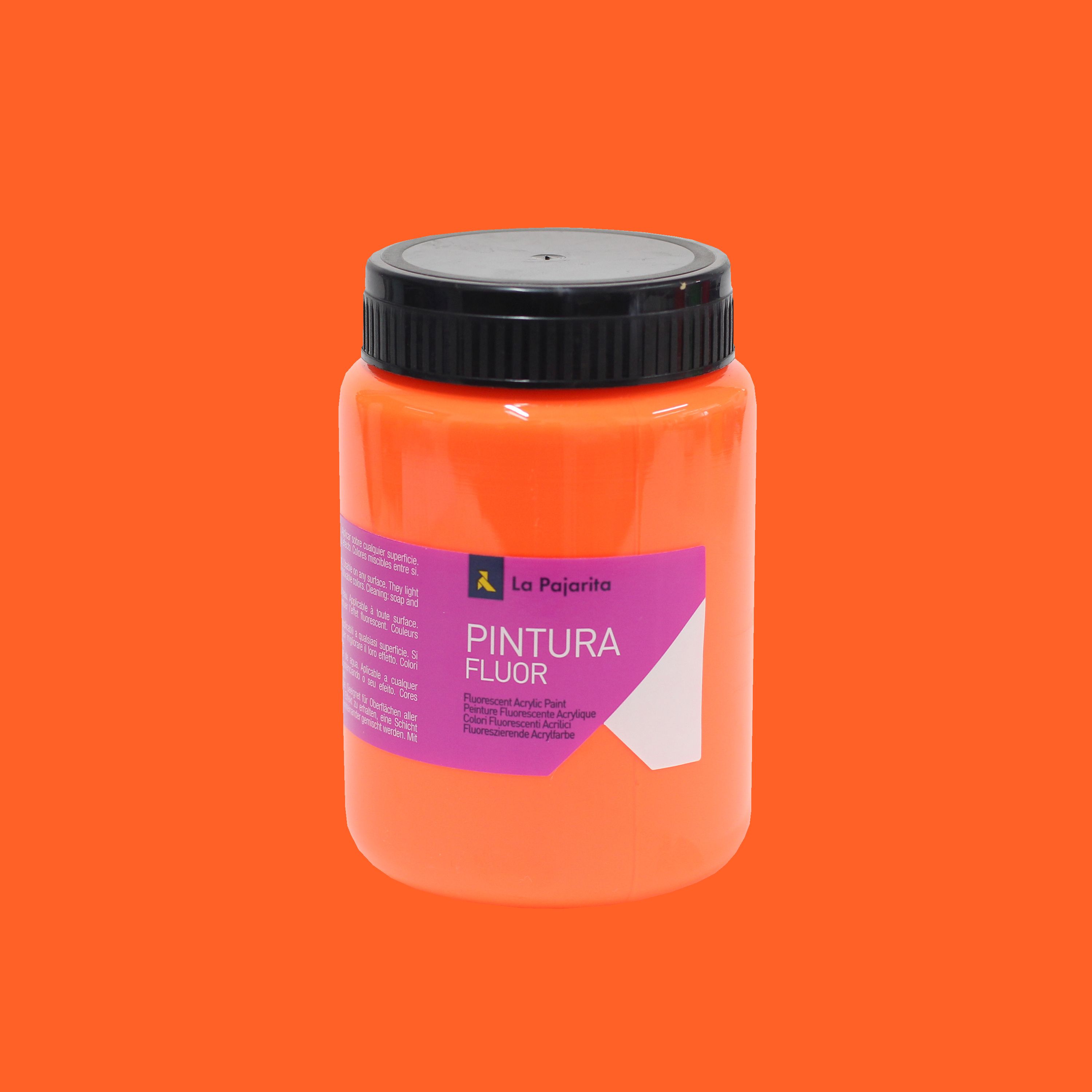 PINTURA FLUORESCENTE F-02 NARANJA - 0,375 L