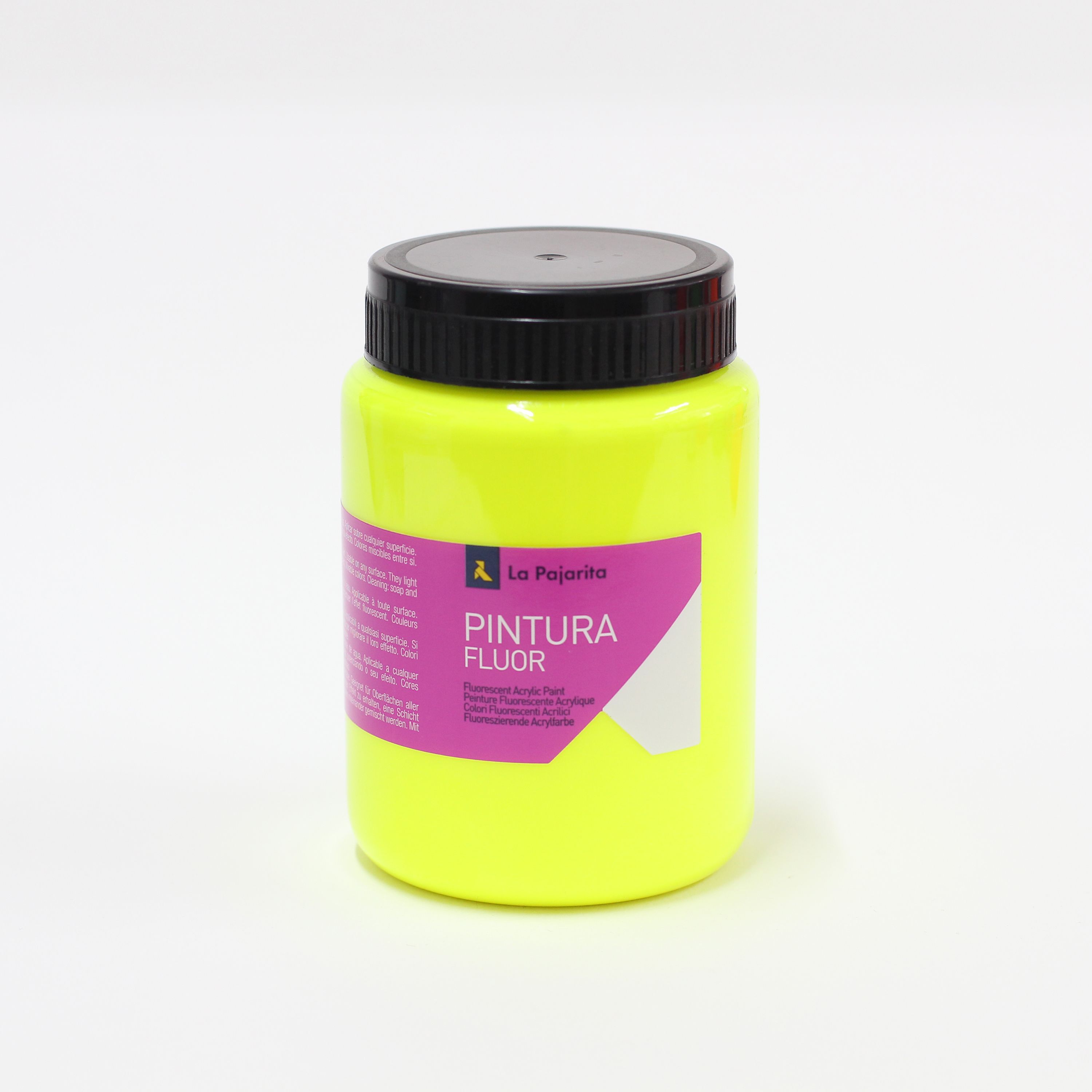 PINTURA FLUORESCENTE F-01 AMARILLO CANARIO - 0,375 L