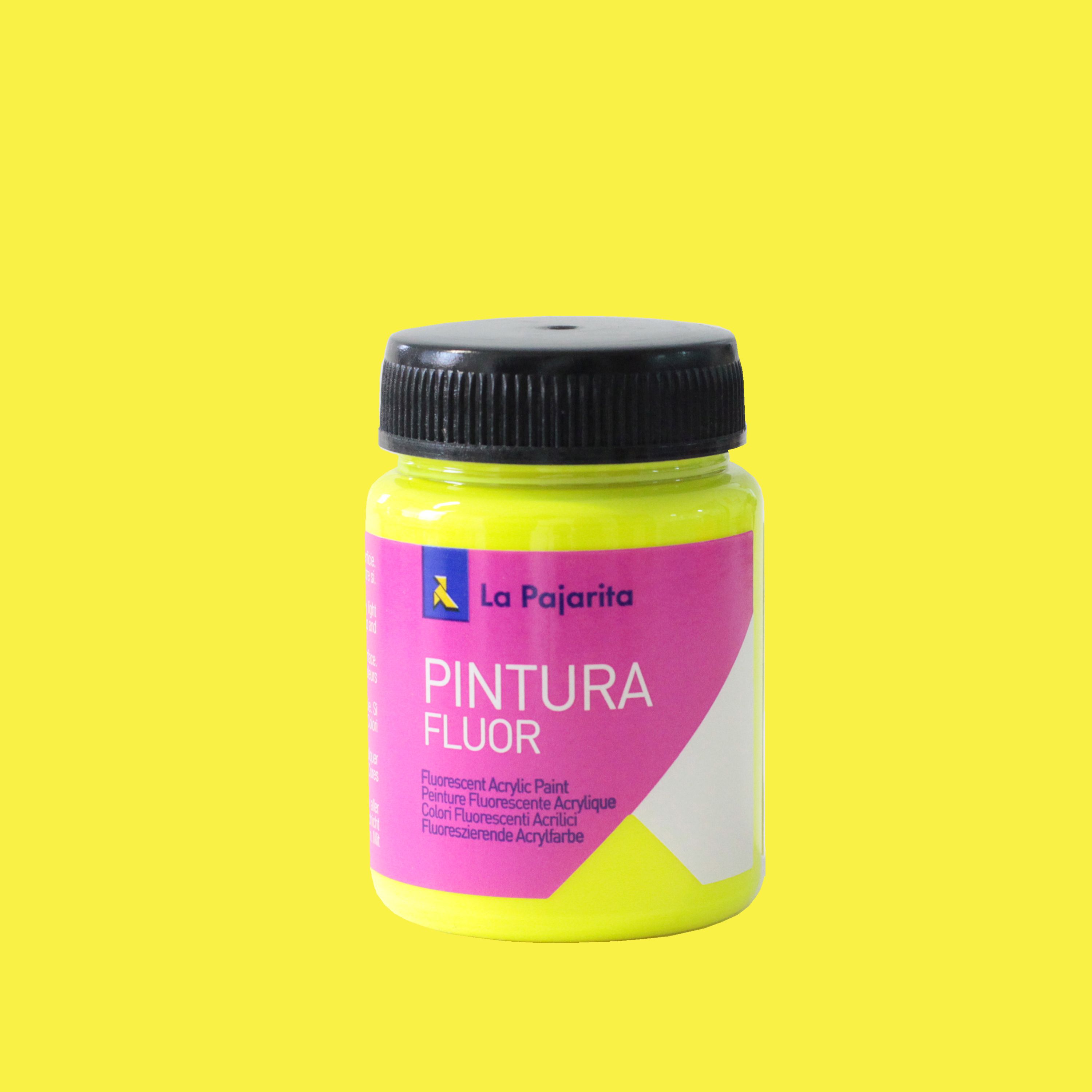 PINTURA FLUORESCENTE F-01 AMARILLO CANARIO - 0,075 L