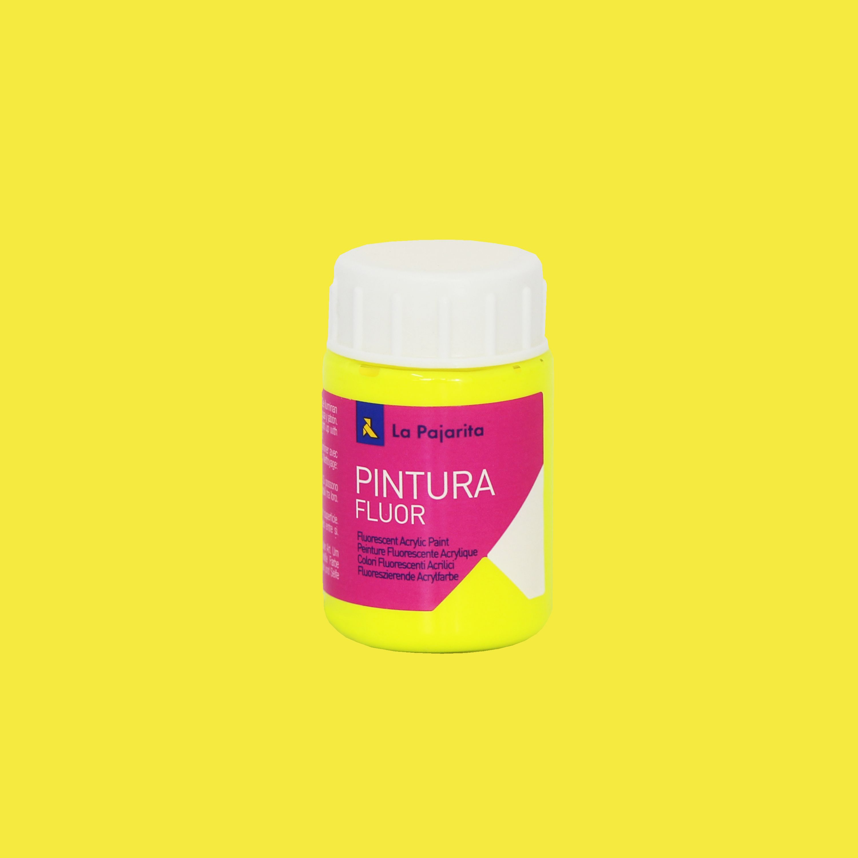 PINTURA FLUORESCENTE F-01 AMARILLO CANARIO - 0,035 L