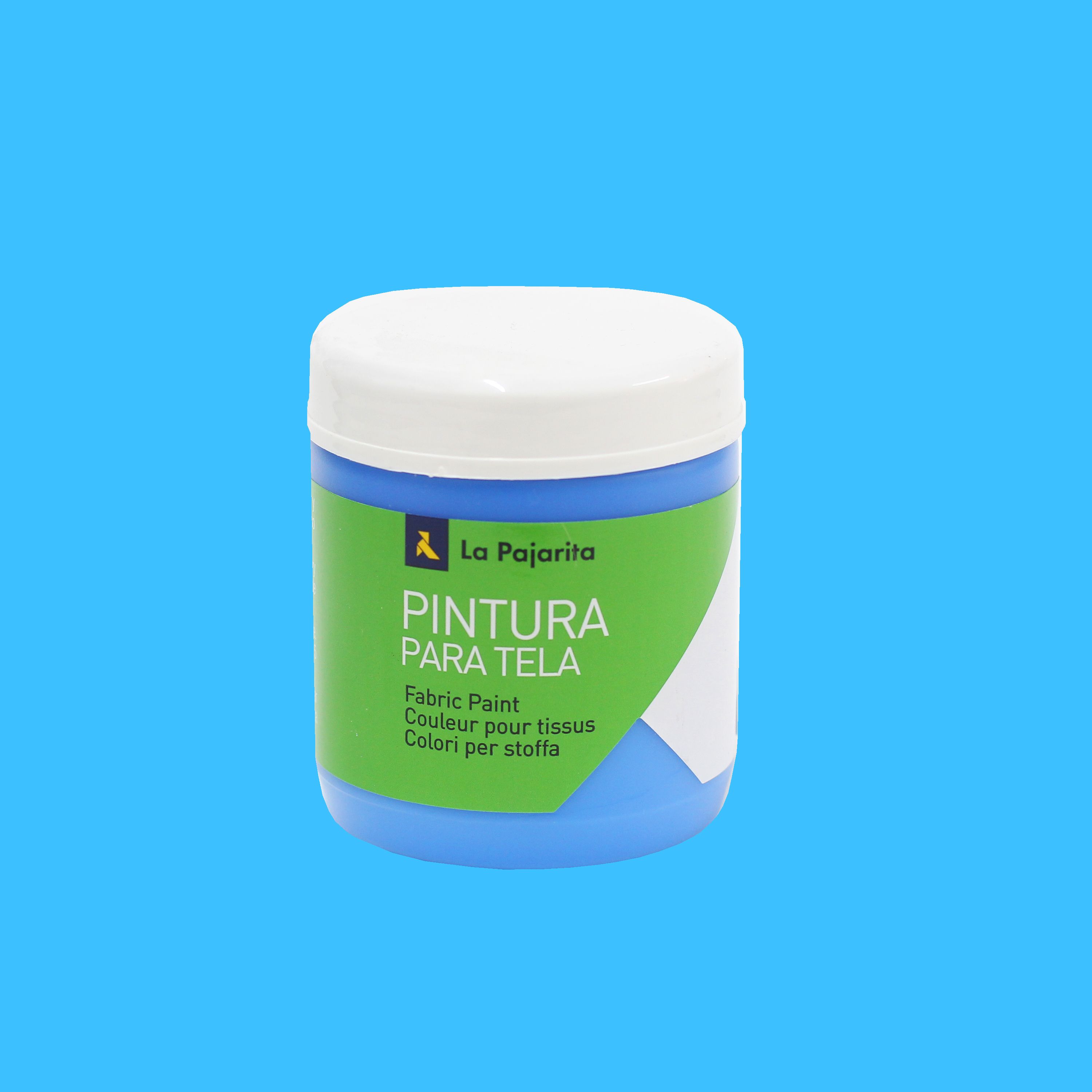 PINTURA TELA TRANSPARENTE T-07 CYAN - 0,25 L