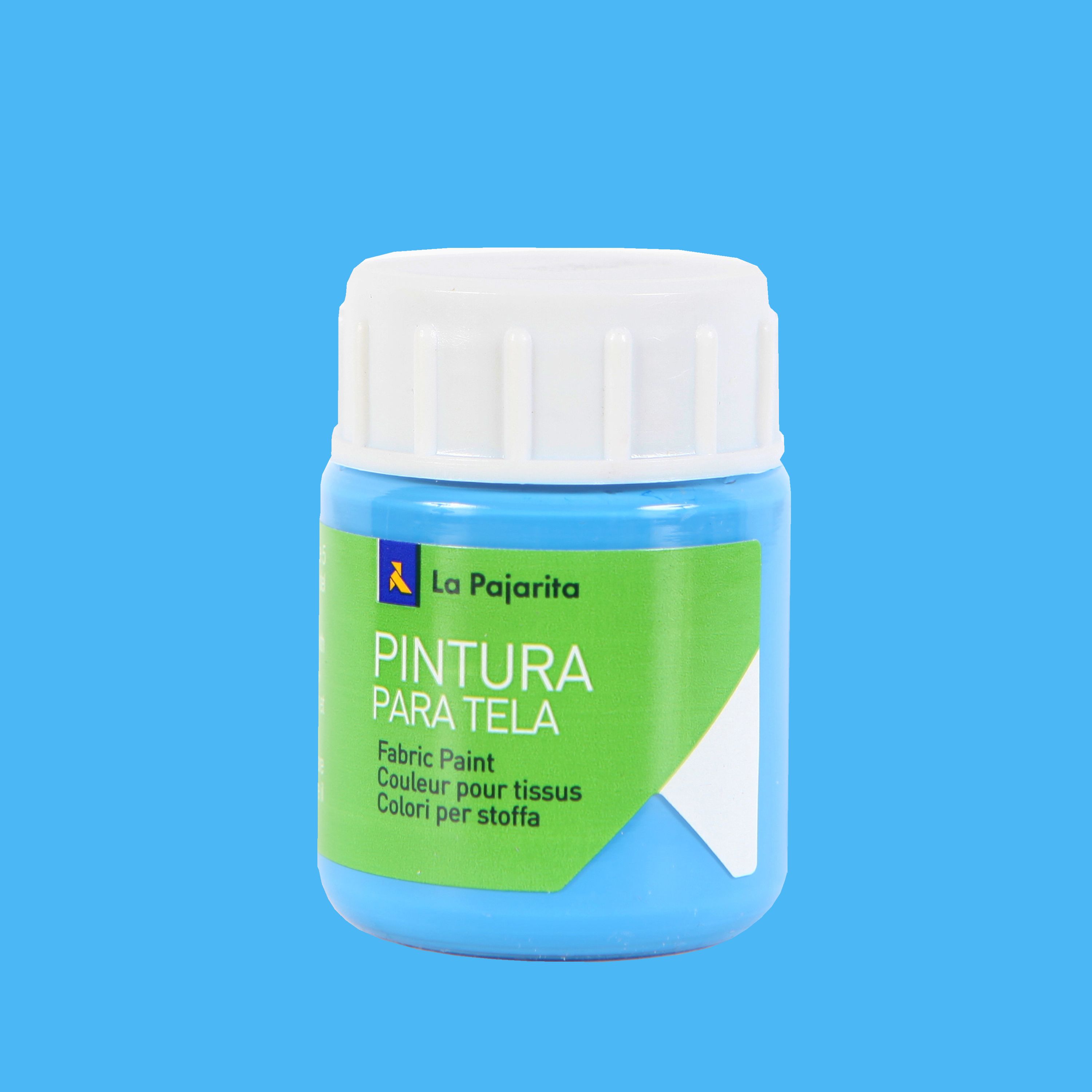 PINTURA TELA TRANSPARENTE T-07 CYAN - 0,025 L