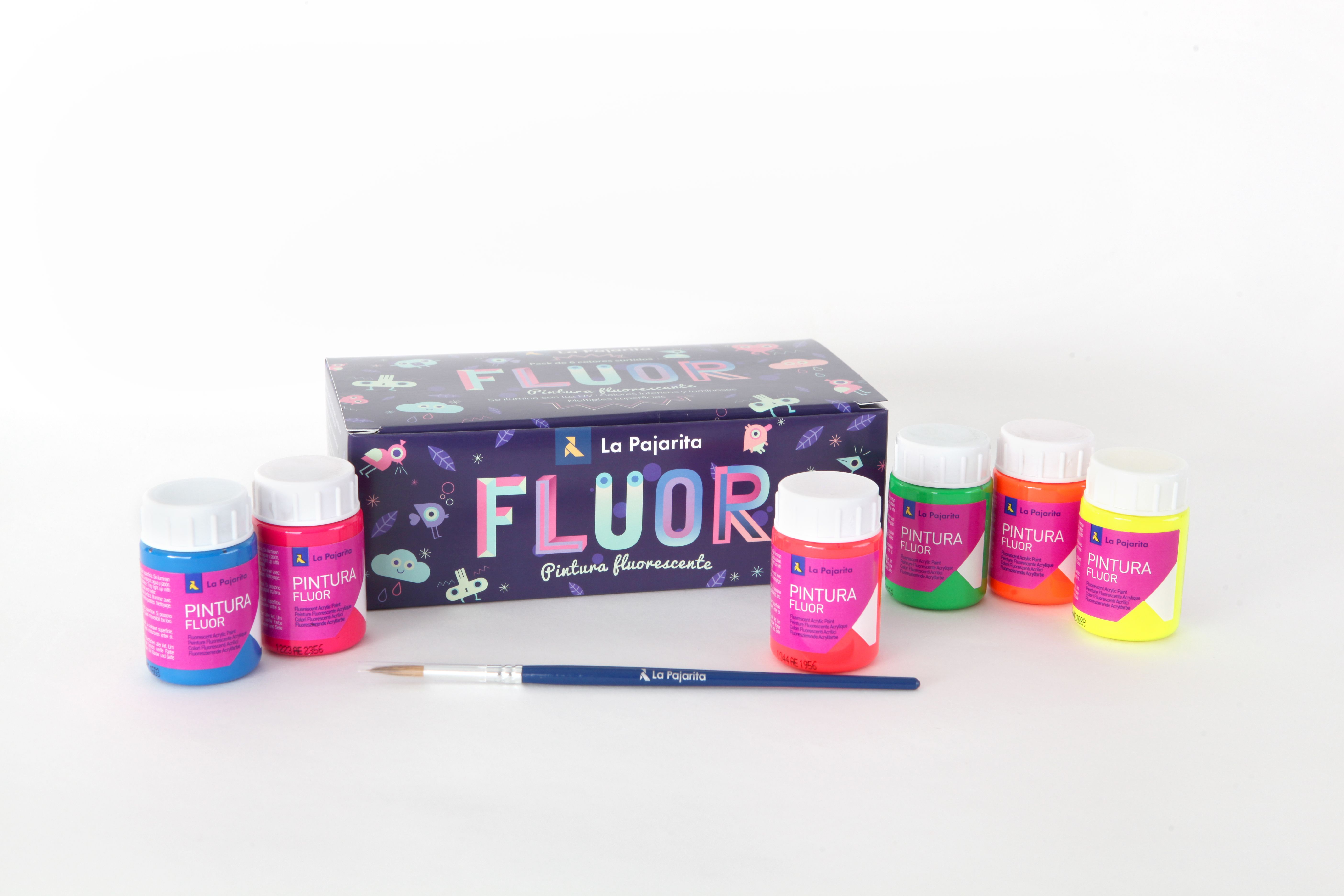 SURTIDO PINTURA FLUORESCENTE