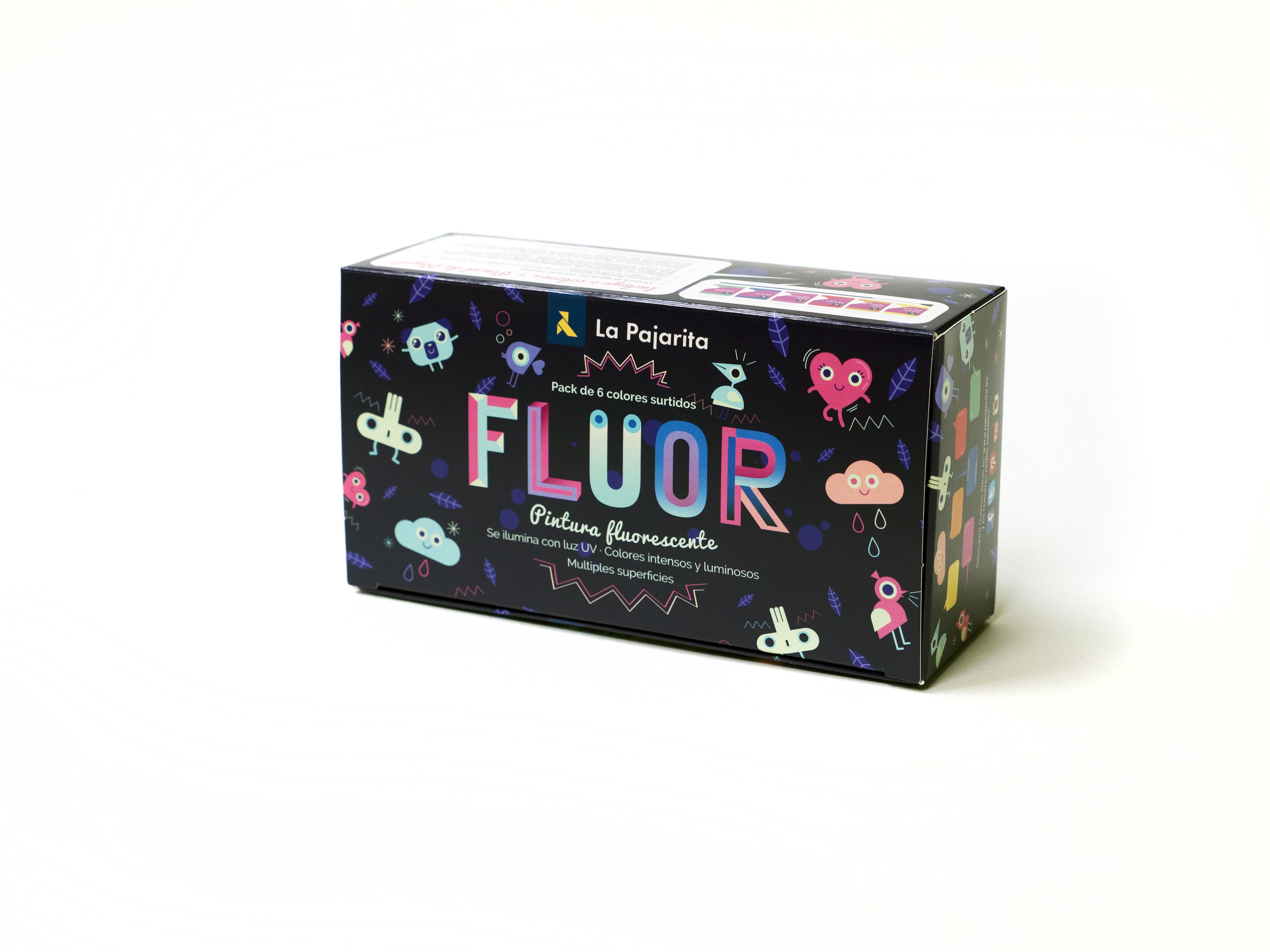 SURTIDO PINTURA FLUORESCENTE