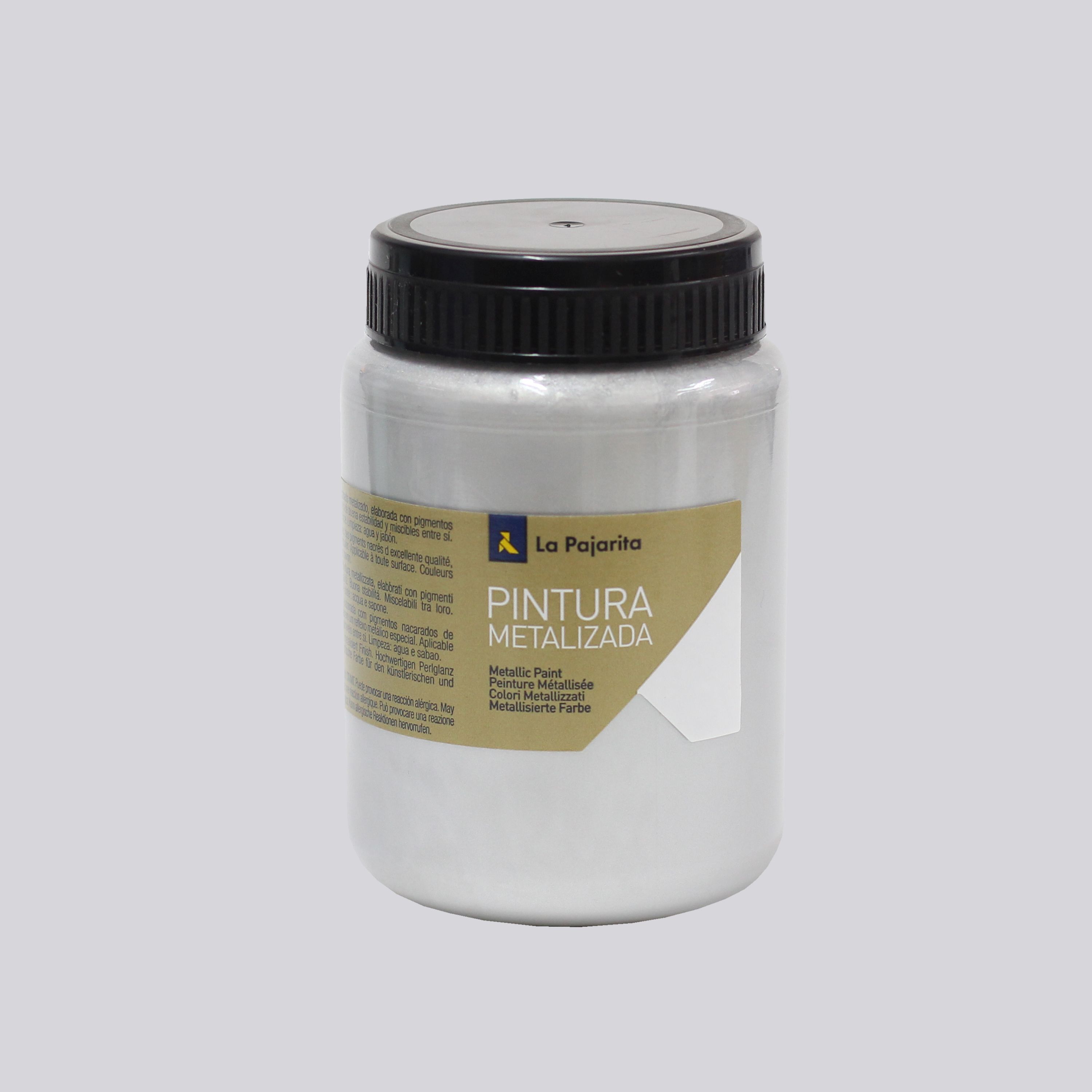 PINTURA METALIZADA ME-01 PLATA - 0,375 L