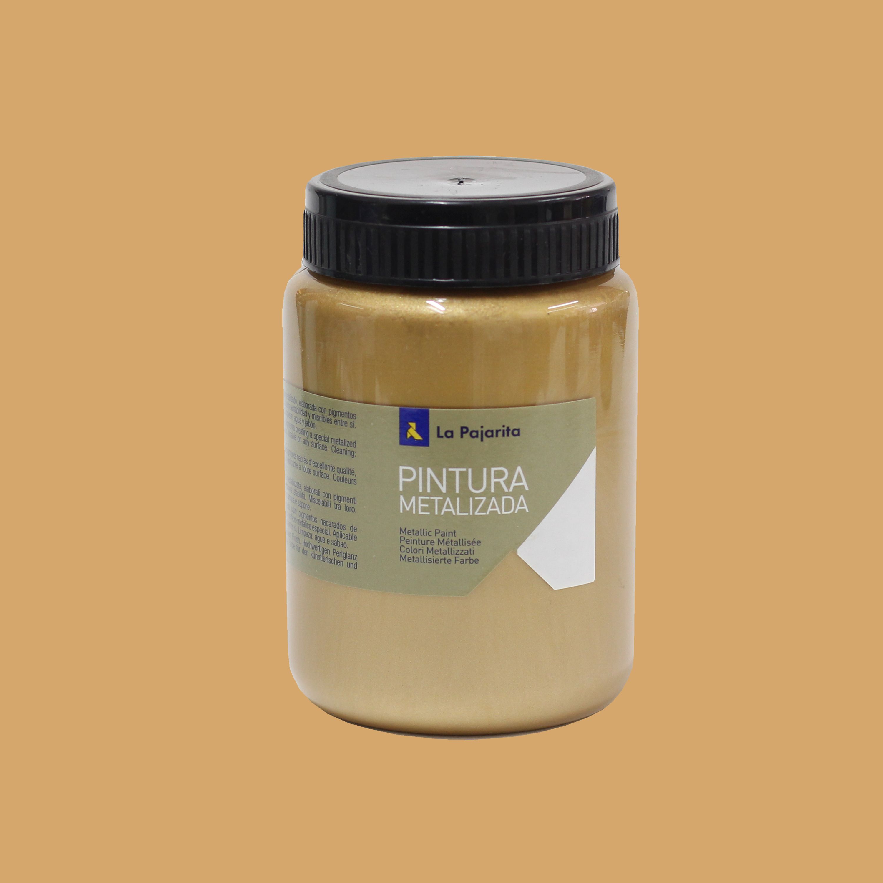 PINTURA METALIZADA ME-04 ORO DUCADO - 0,375 L