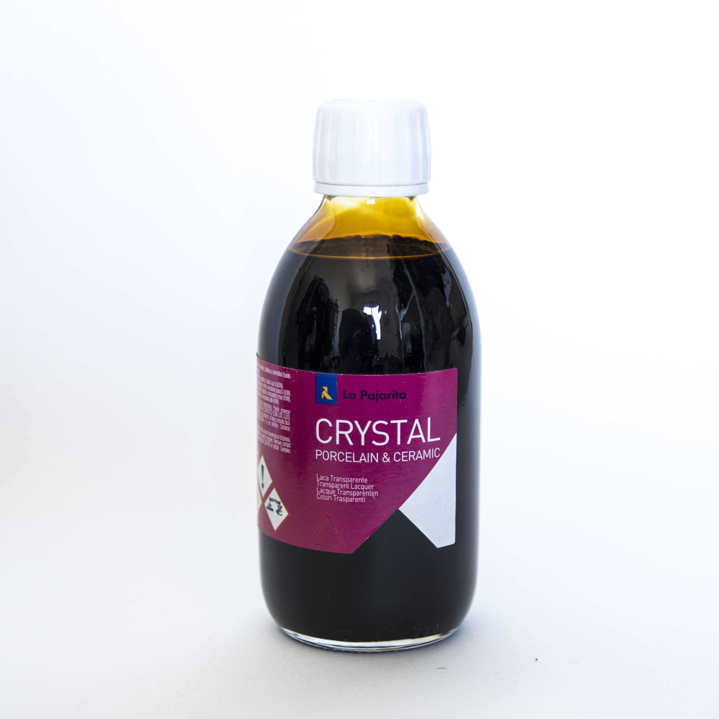 LACA TRANSPARENTE CRISTAL C-12 OCRE - 0,25 L