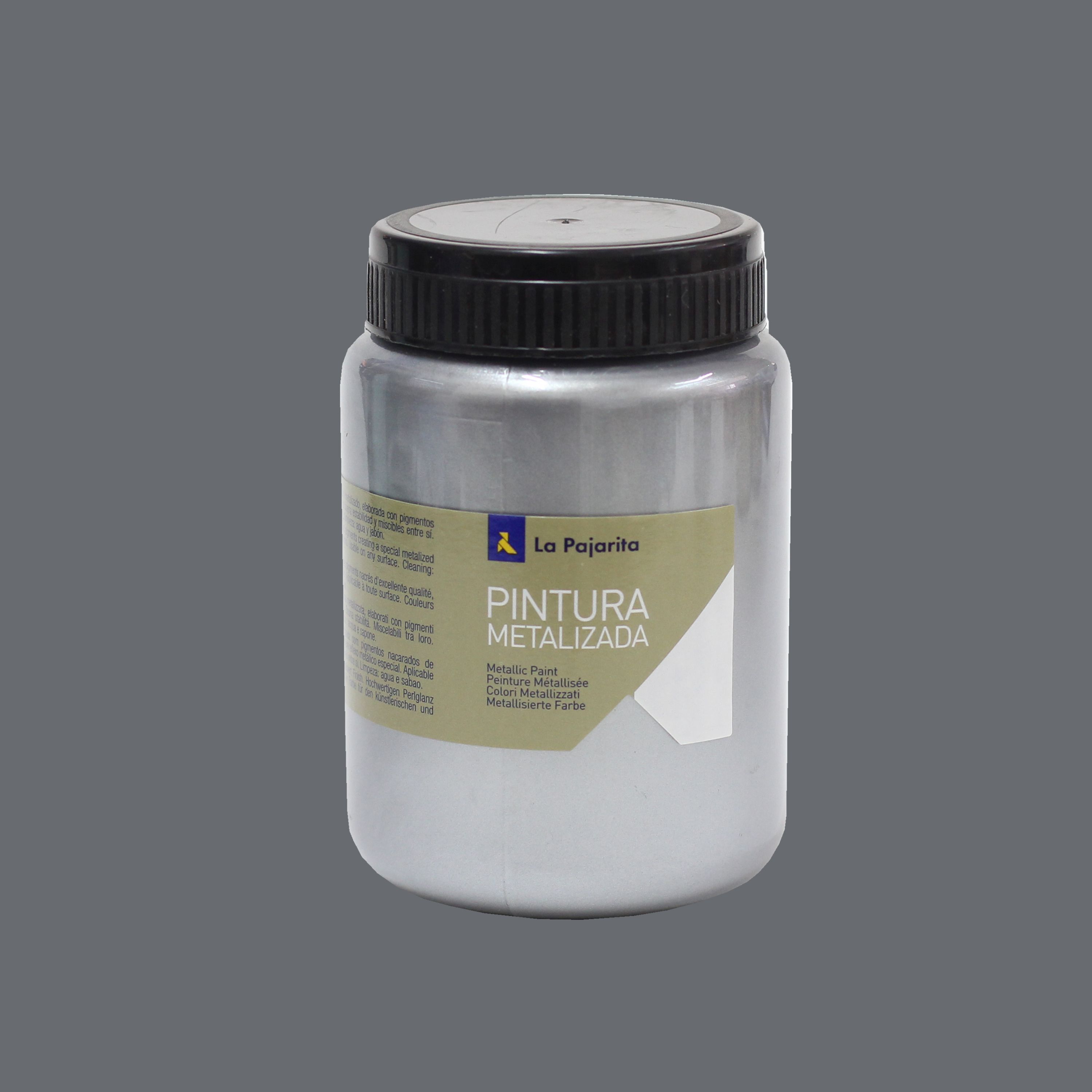 PINTURA METALIZADA ME-02 GRIS PLOMO - 0,375 L