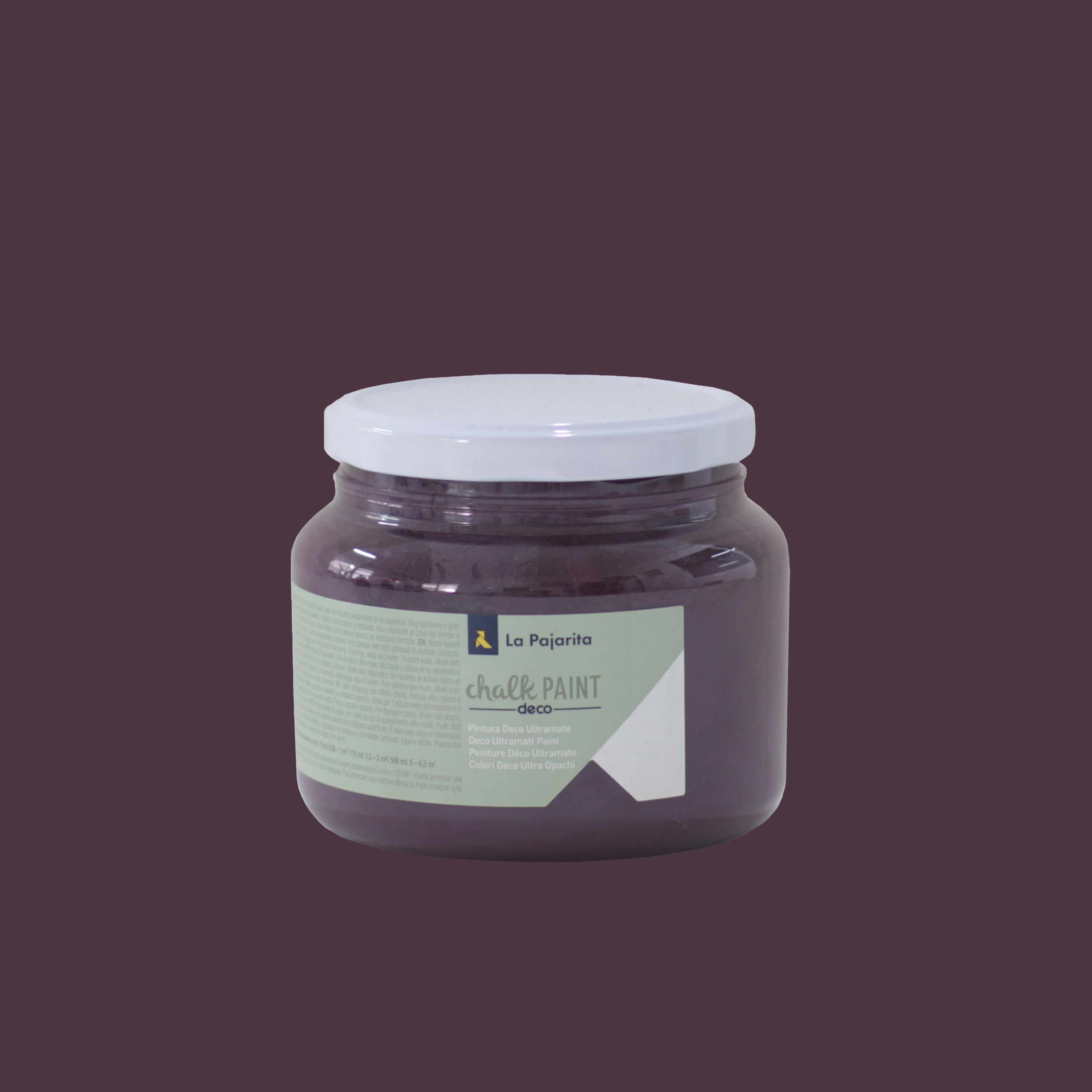 CHALK PAINT CP-43 AUBERGINE - 0,5 L