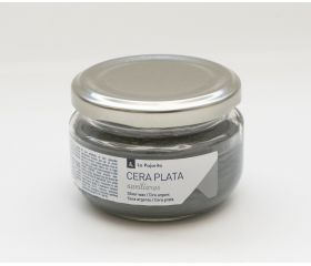 CERA SOLIDA METALIZADA PLATA