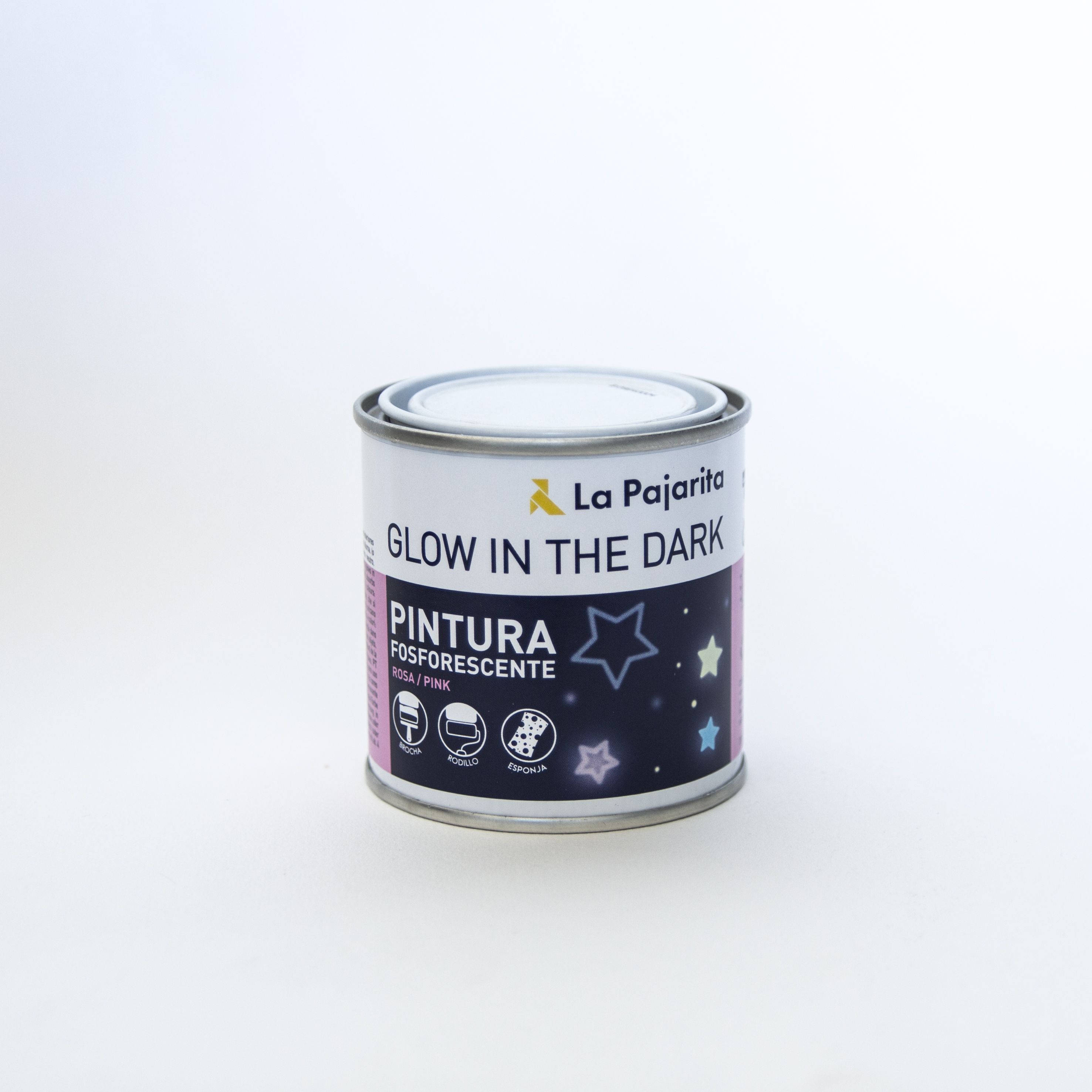 PINTURA FOSFORESCENTE 250ML ROSA - 0,25 L