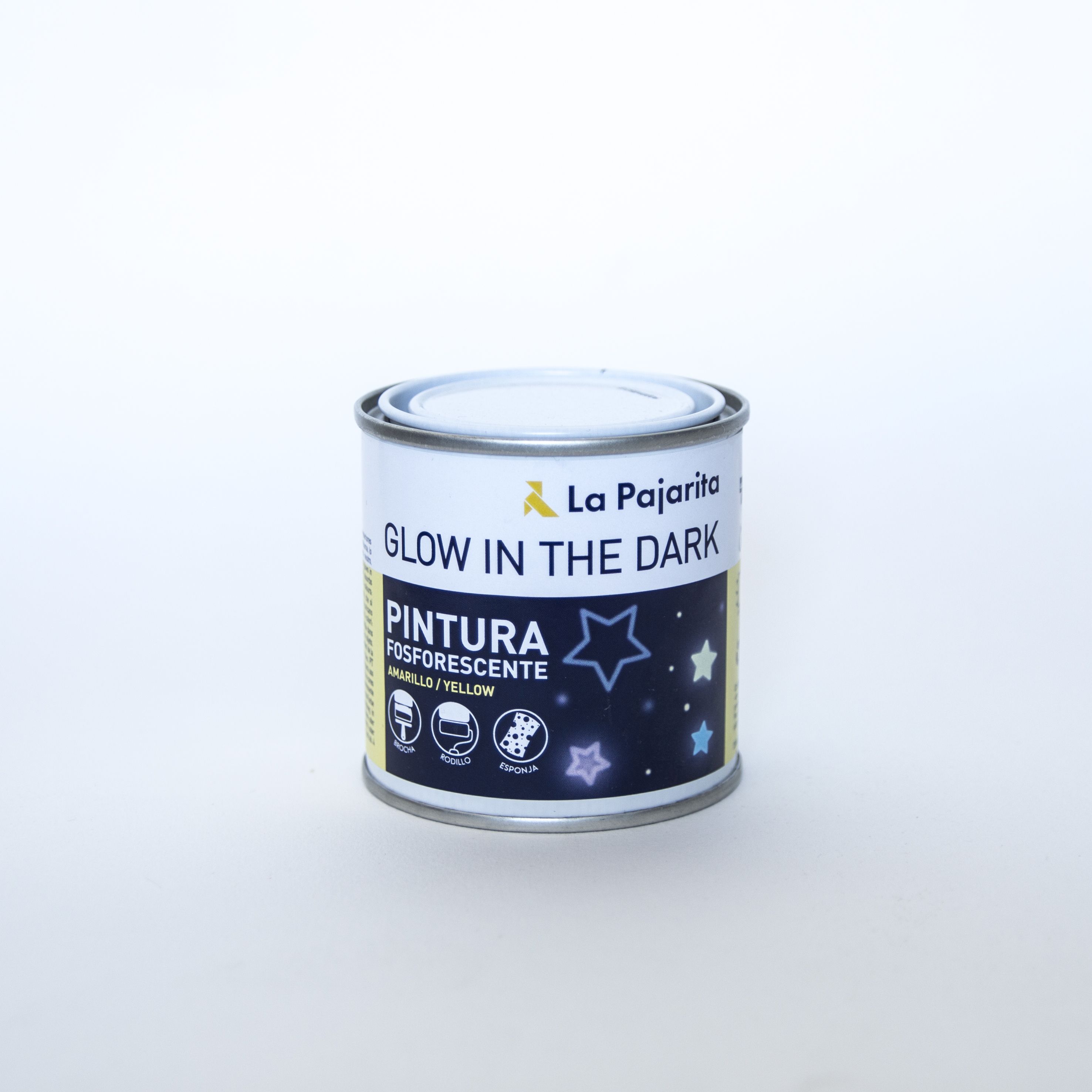 PINTURA FOSFORESCENTE 250ML AMARILLO - 0,25 L