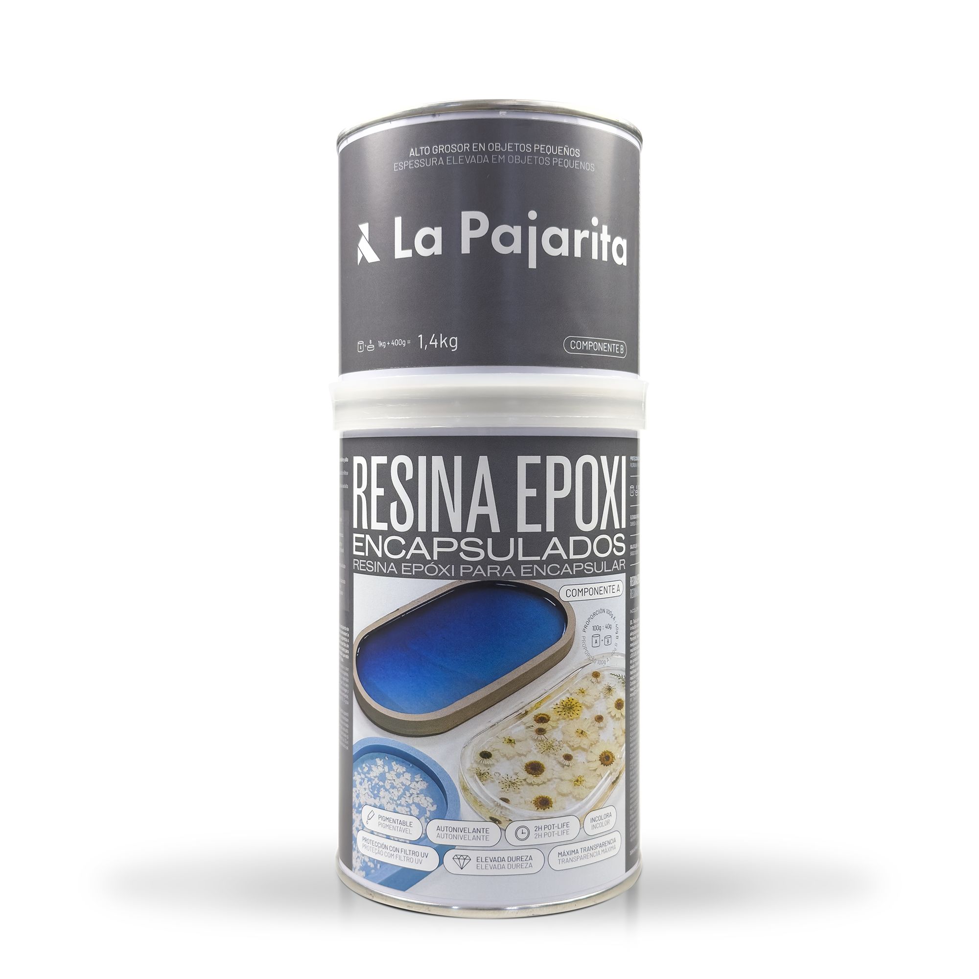 RESINA EPOXI ENCAPSULADOS 1,4KG