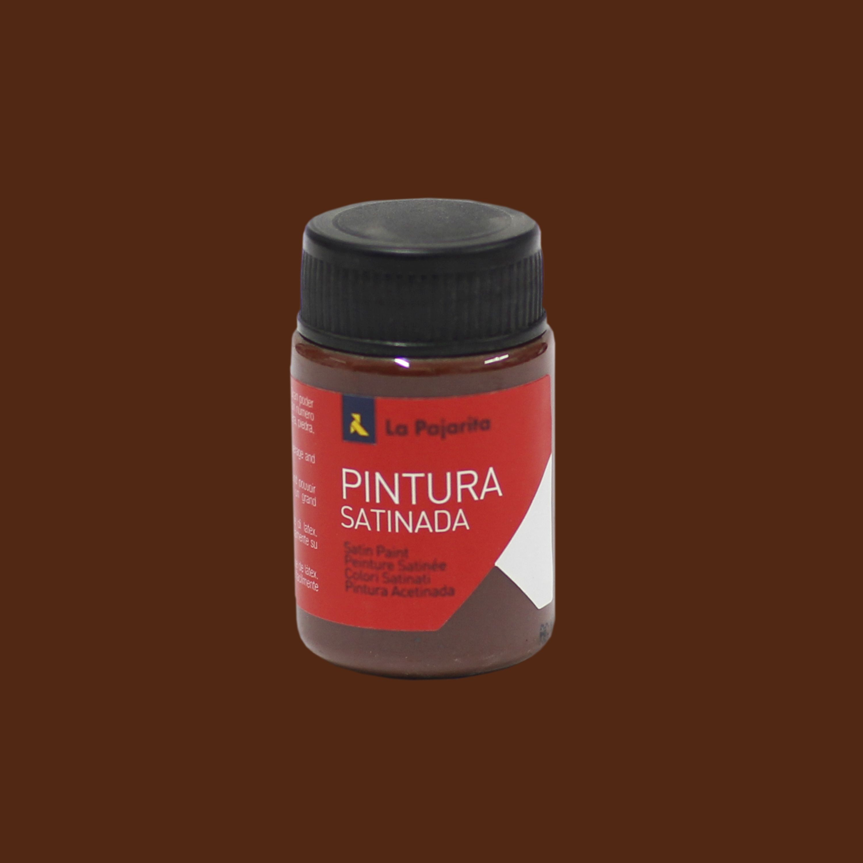 PINTURA SATINADA L-32 CASTAÑO - 0,035 L
