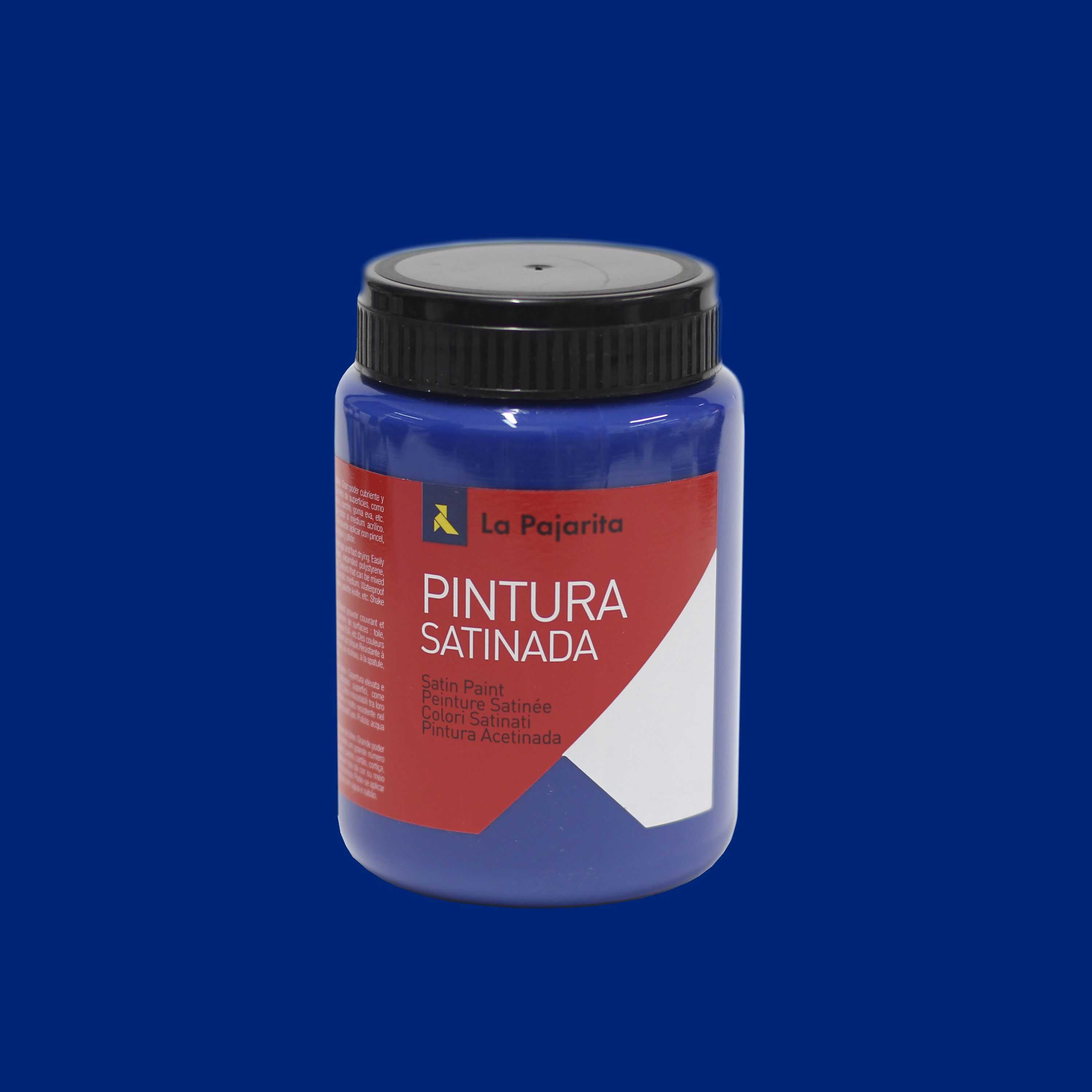 PINTURA SATINADA L-36 AZUL MARINO - 0,375 L